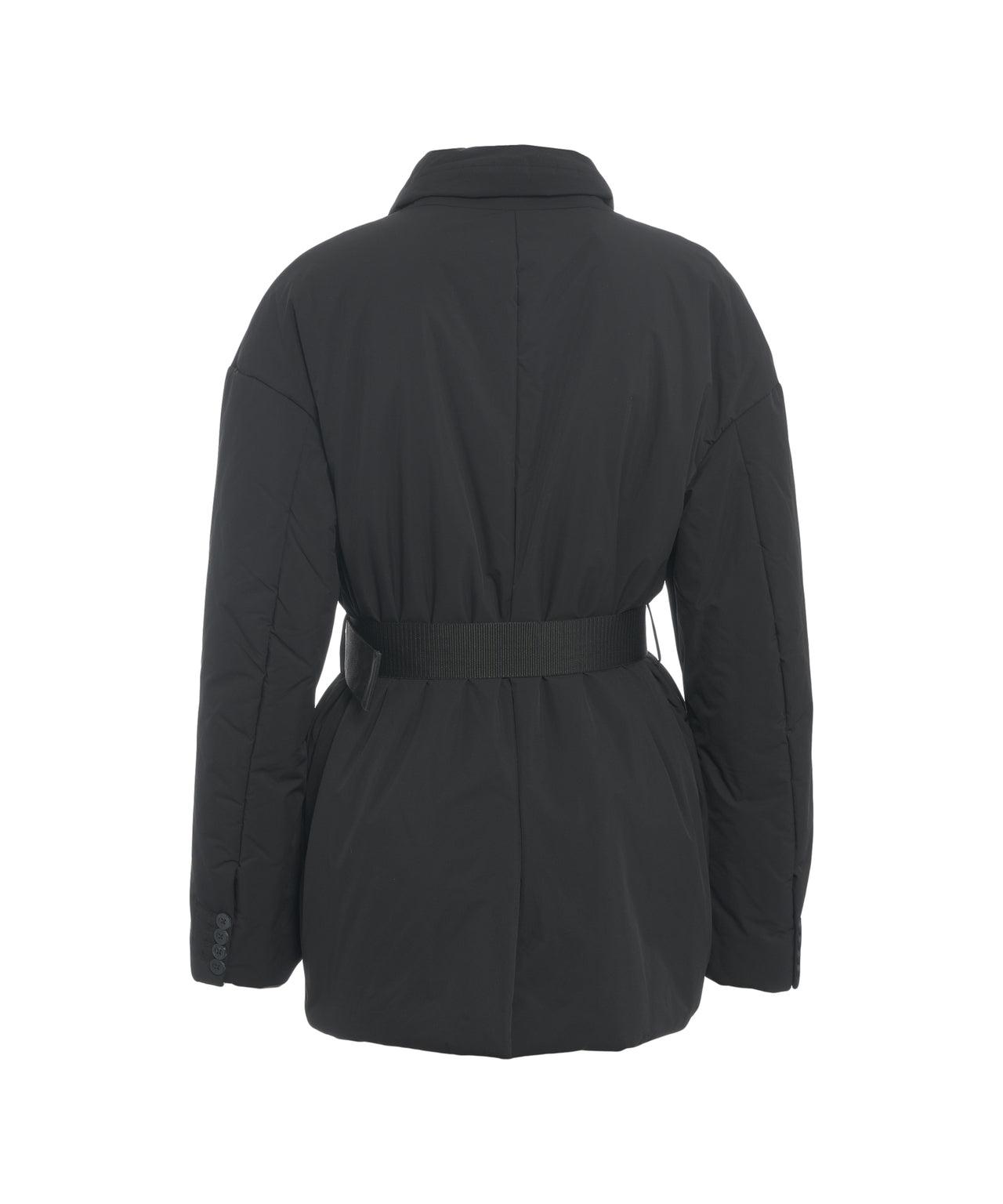 Puffer with belted waist Product Image