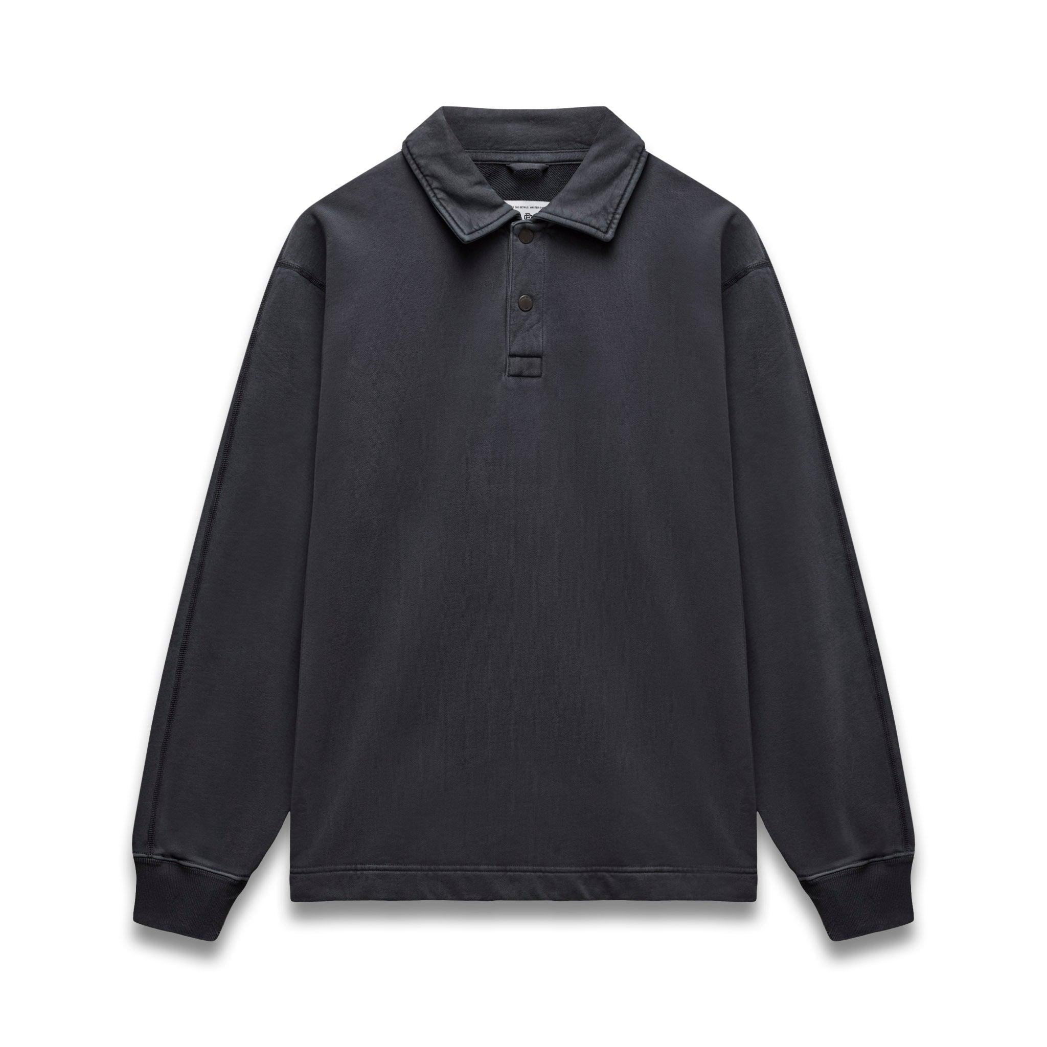 Midweight Terry Fadeaway Rugby Standard Sweatshirt Male Product Image