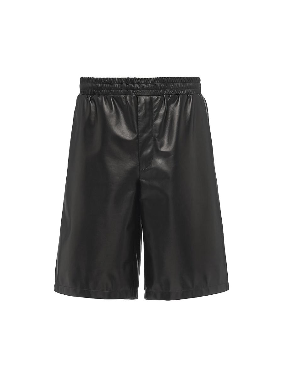 Mens Nappa Leather Bermudas Product Image