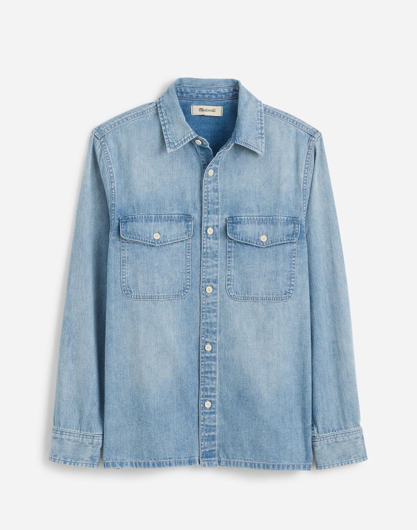 Work Shirt in Japanese Denim Product Image