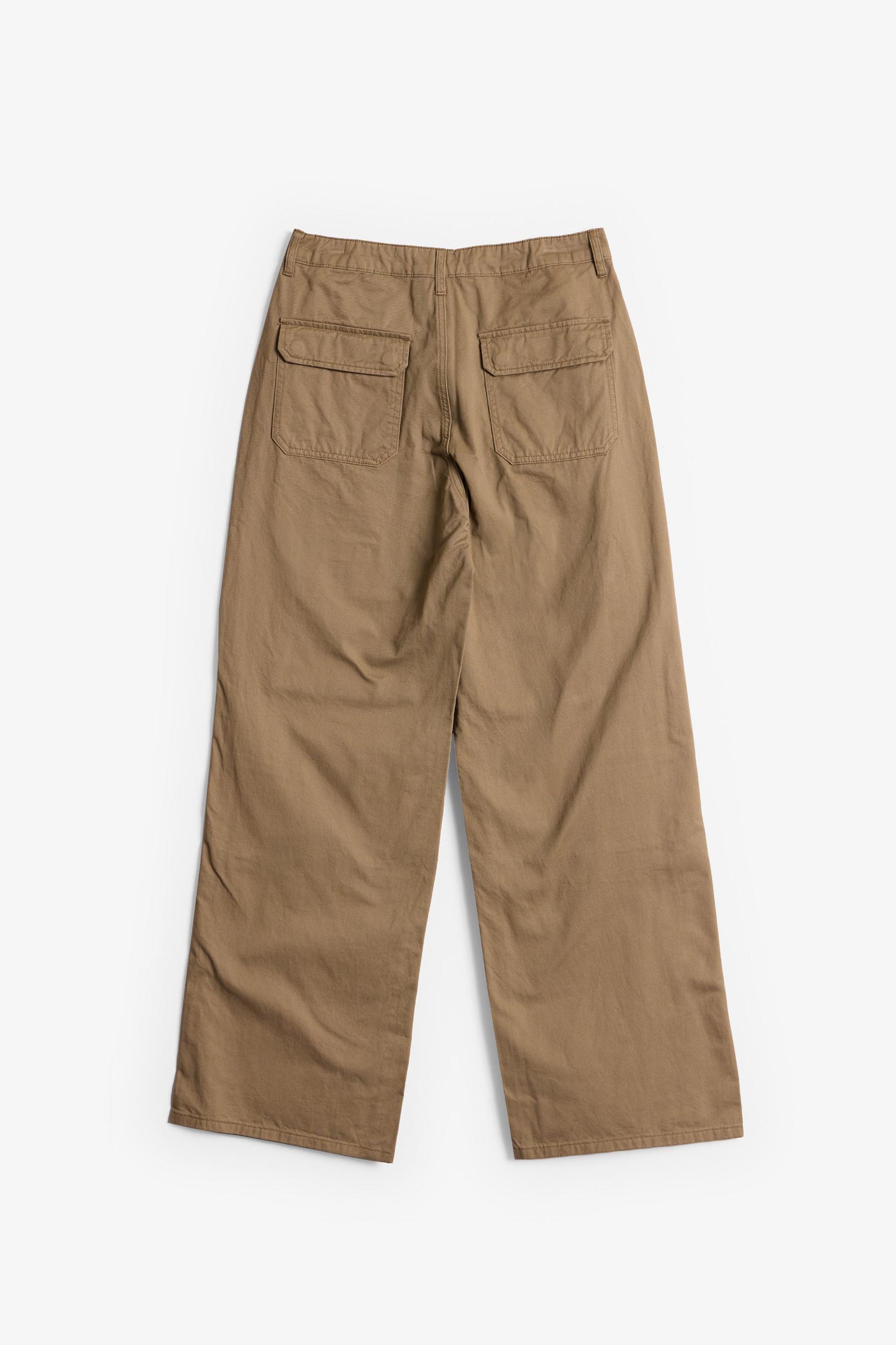LWH Relaxed Baggy Cargo Pants - Olive Product Image