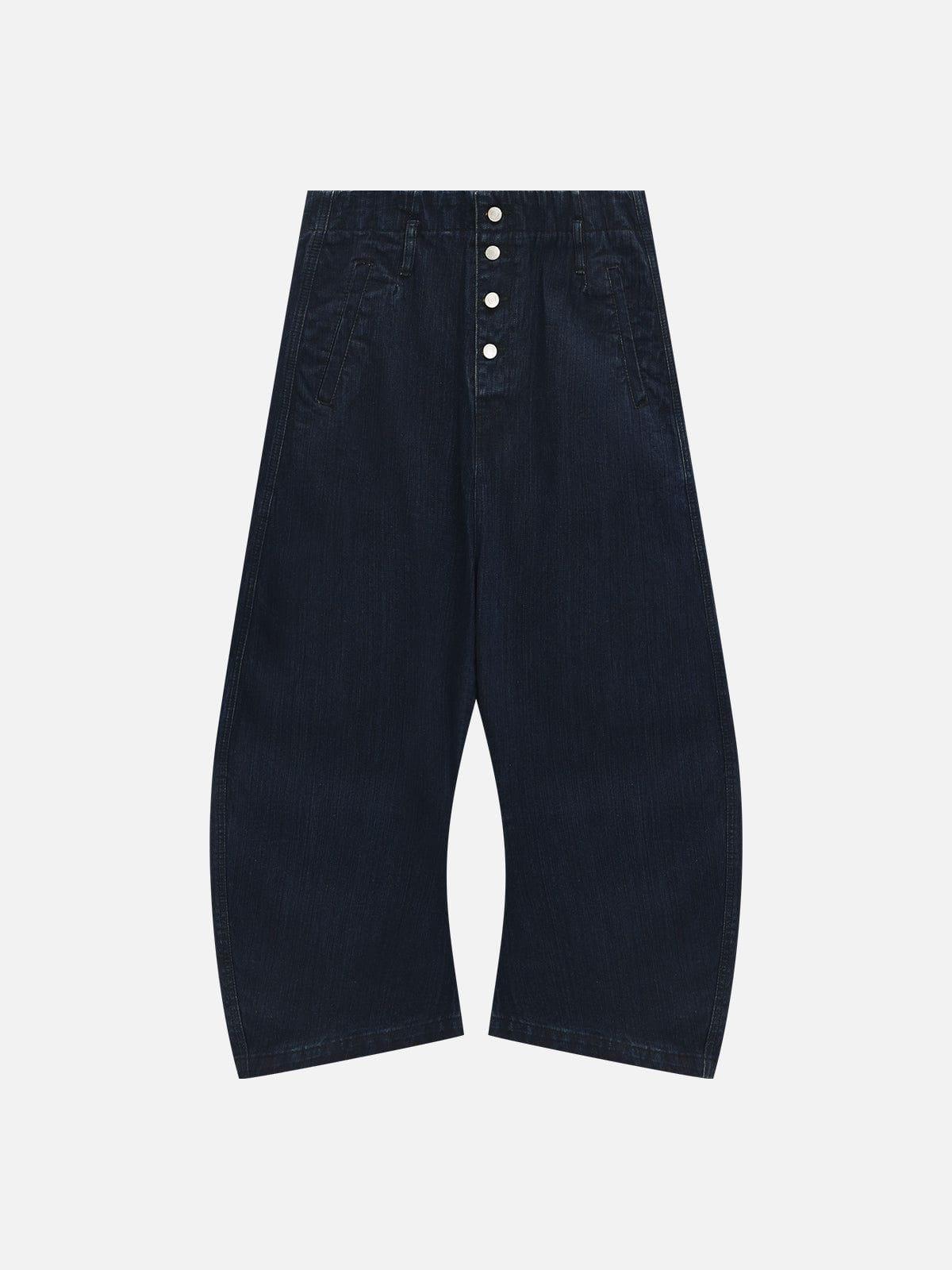 Aelfric Eden Button Fly Super Baggy Barrel Jeans Product Image