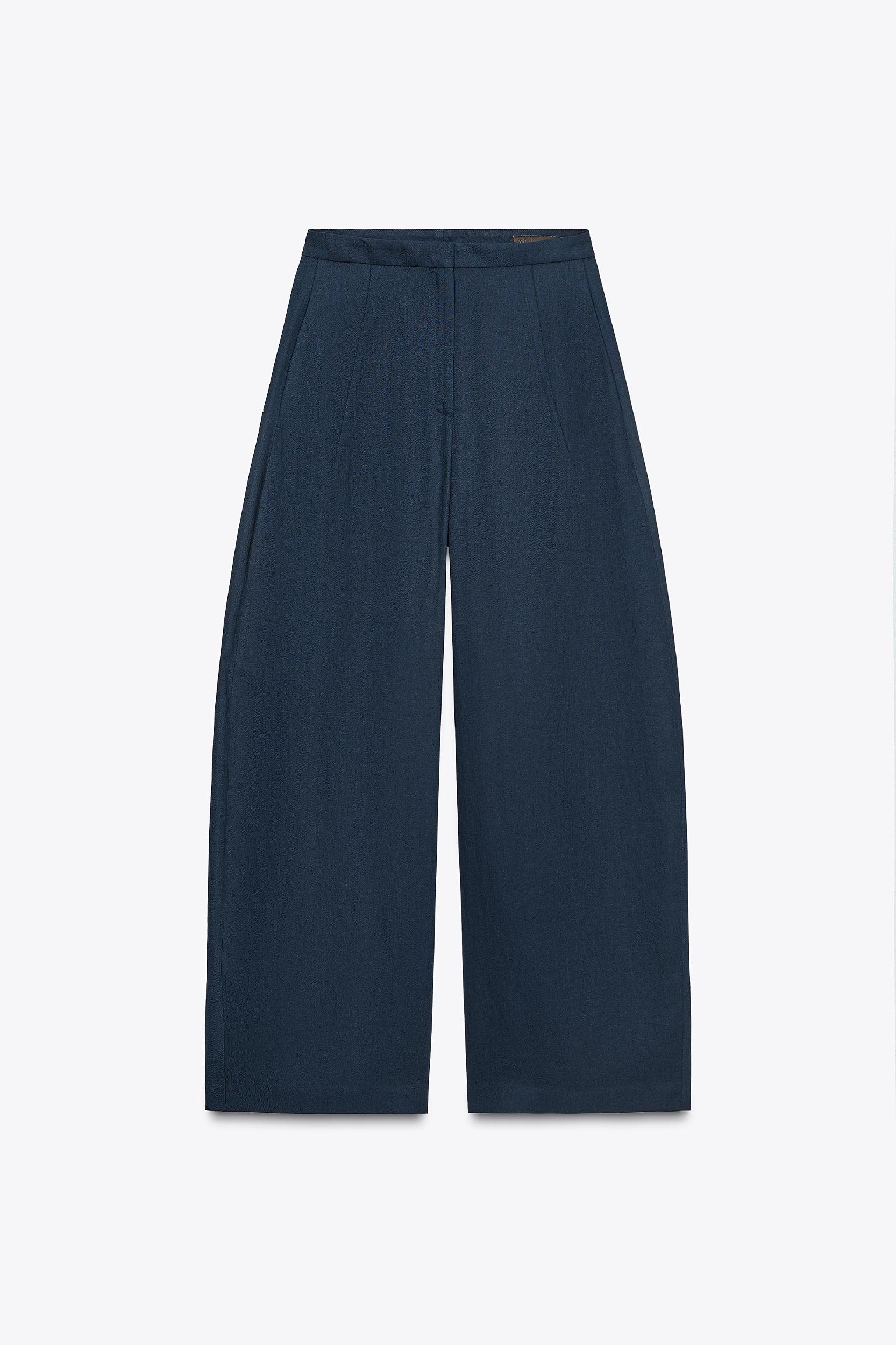 ZW COLLECTION LINEN BALLOON PANTS Product Image