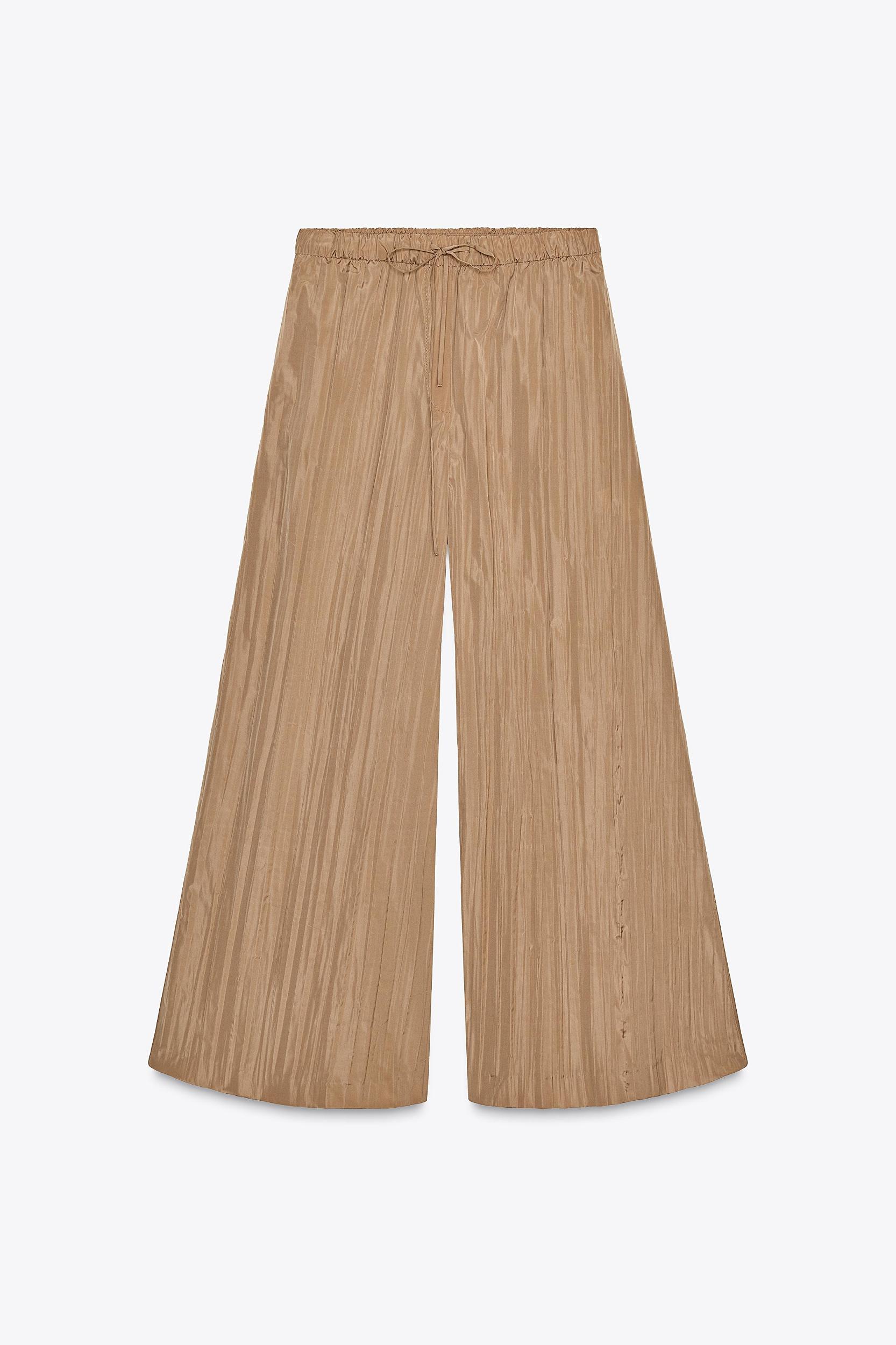 ZW COLLECTION PLEATED PALAZZO PANTS Product Image
