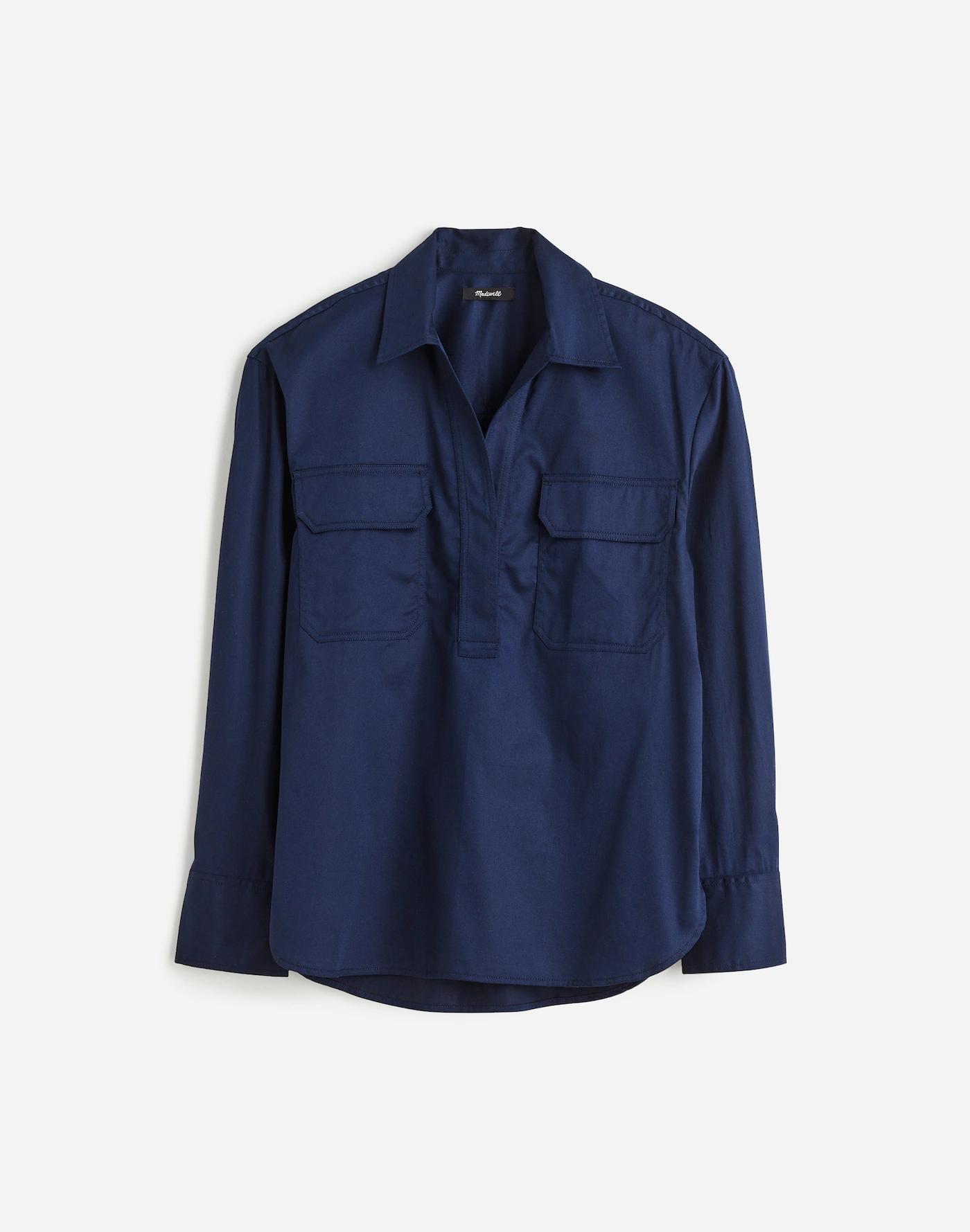 Utility Long-Sleeve Popover Shirt Product Image