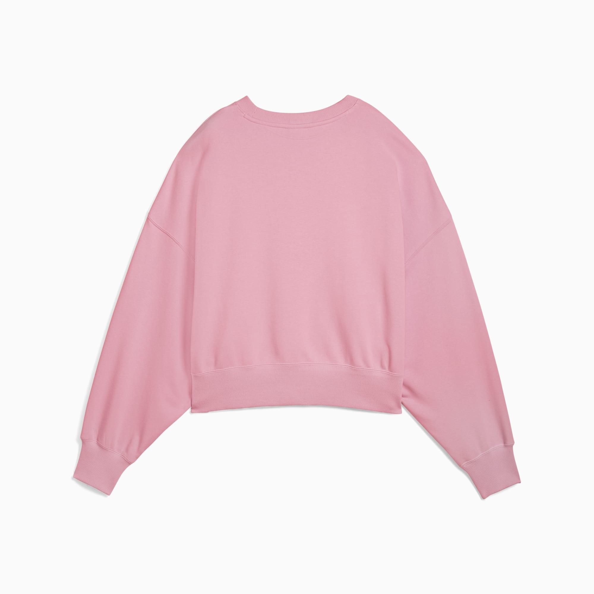 PUMA Wardrobe Essentials Women's Oversized Crew Sweatshirt Product Image