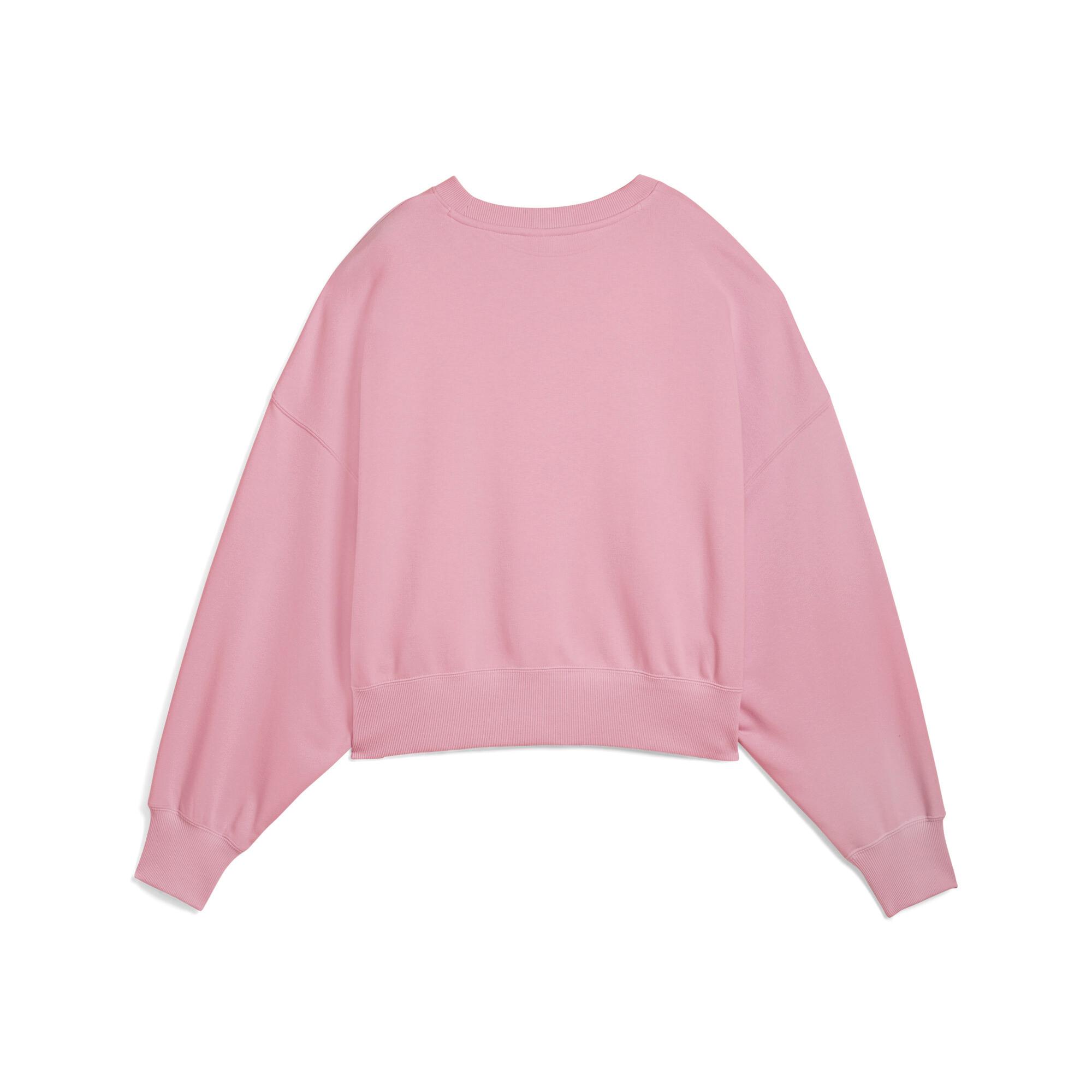 PUMA Wardrobe Essentials Women's Oversized Crew Sweatshirt Product Image