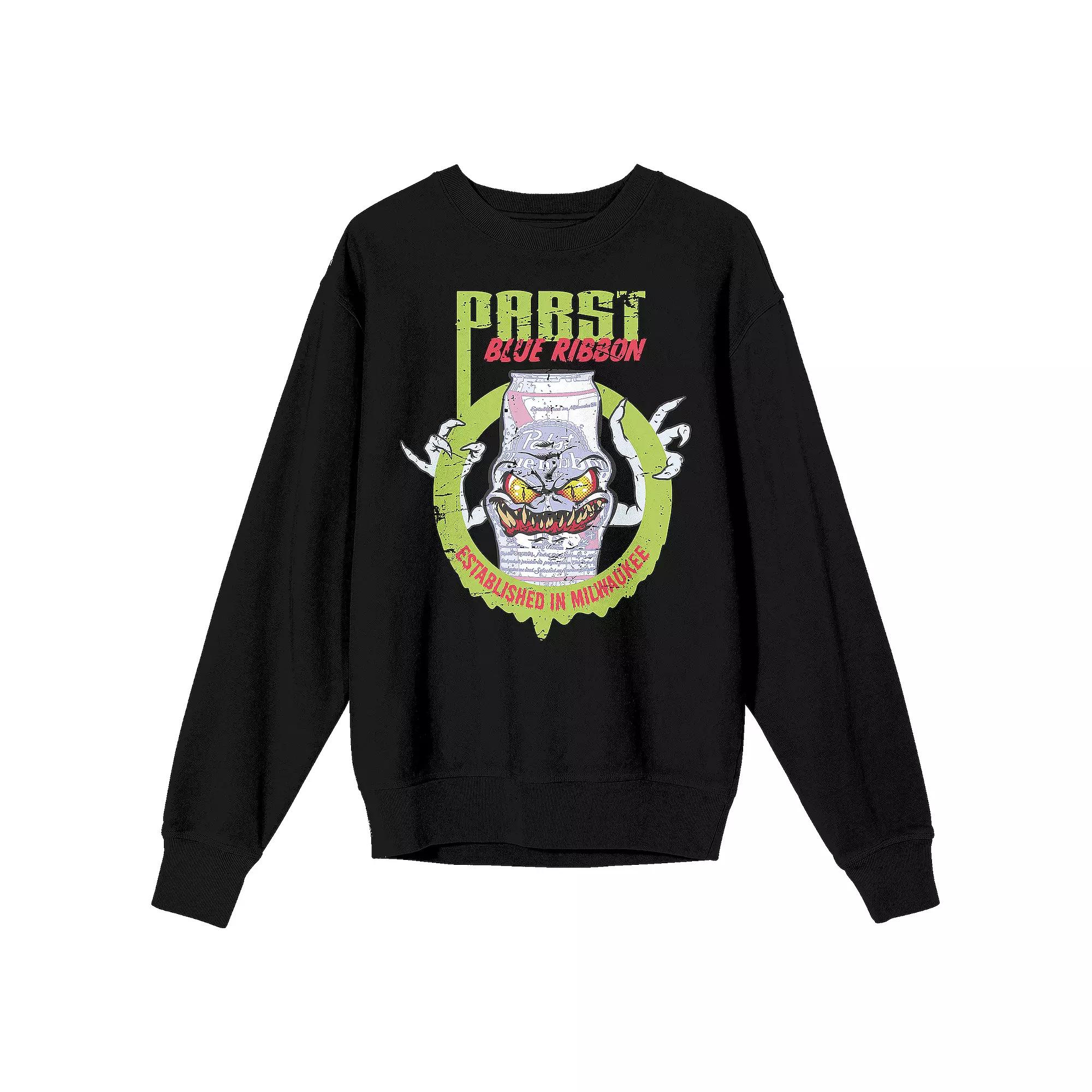 Men's Pabst Blue Ribbon Ghostly Graphic Tee,  Product Image