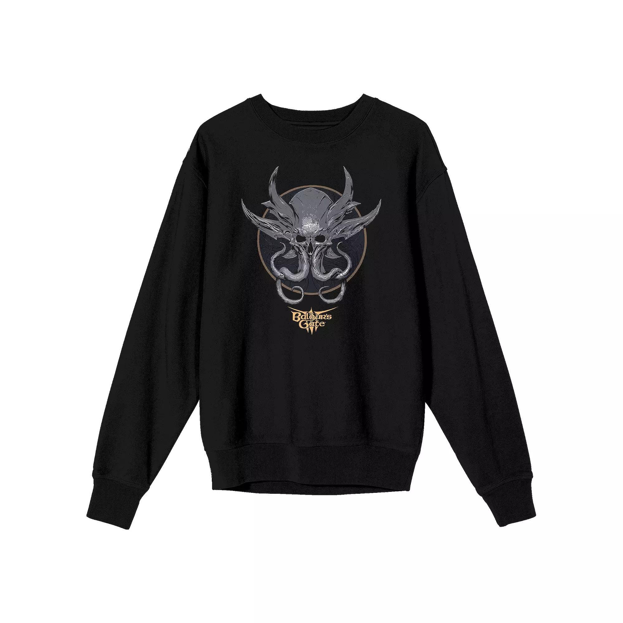 Men's Starship Repeated Text Long Sleeve Graphic Tee,  Product Image