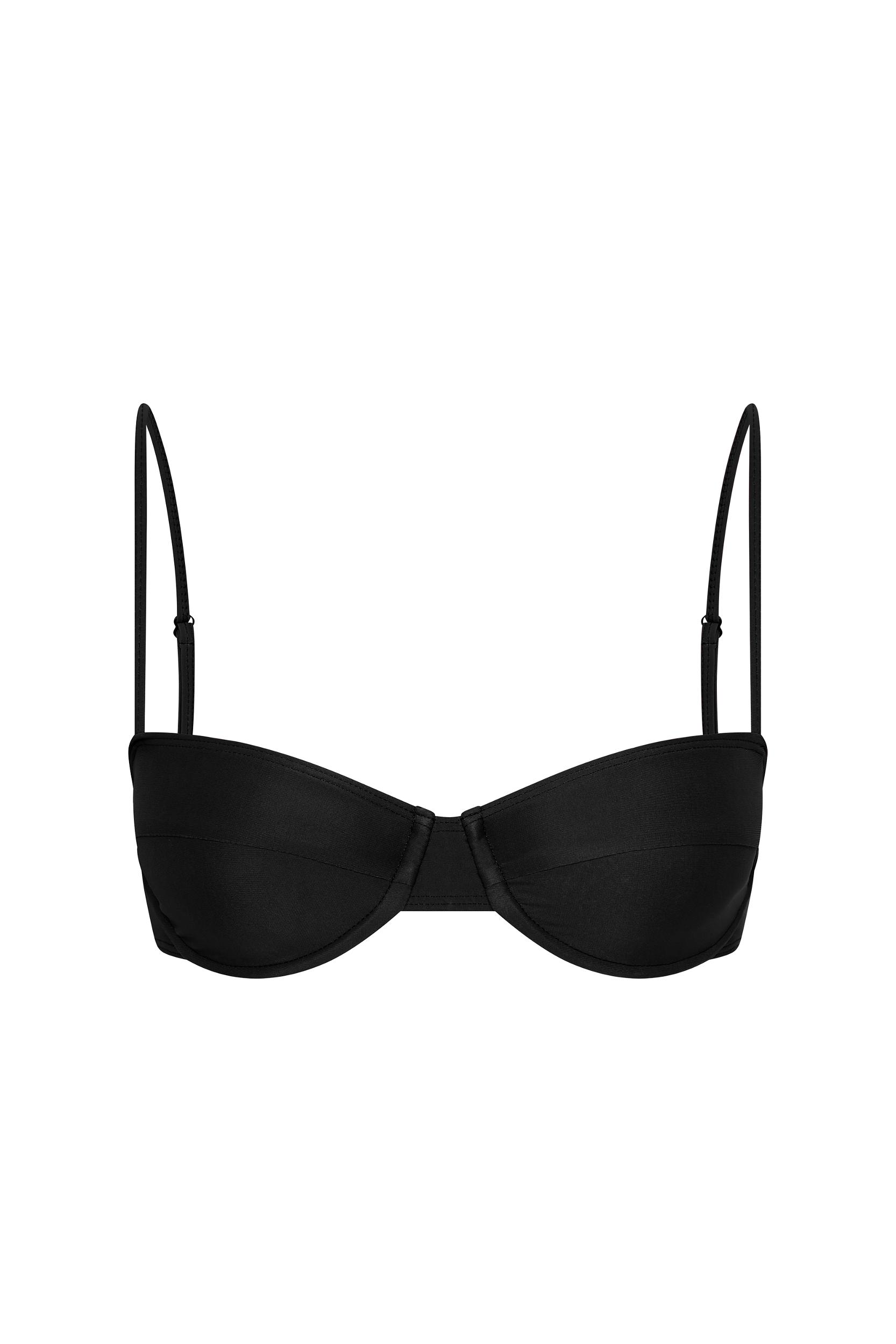 Farrah Bikini Top Black - Final Sale Product Image