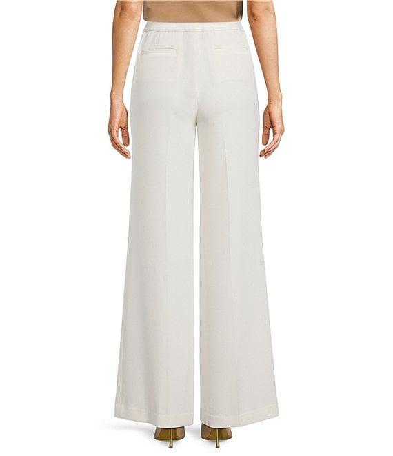 Donna Karan Full Length Wide Leg Pants Product Image