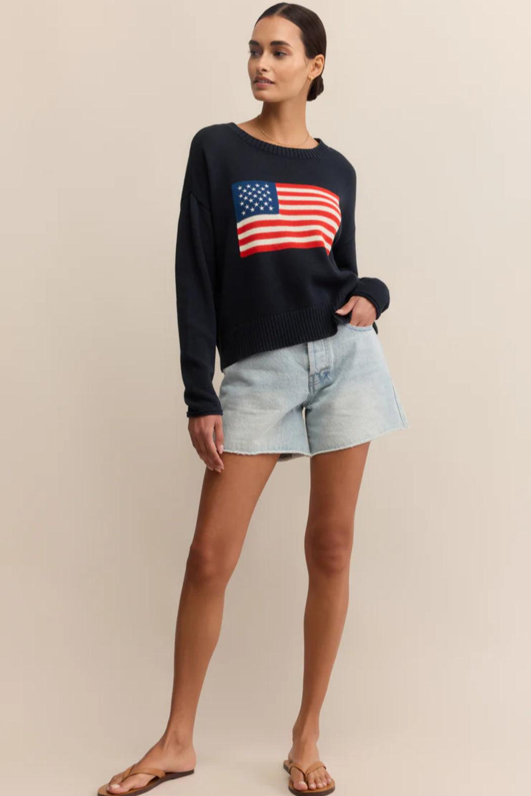 Sienna Patriot Sweater Product Image