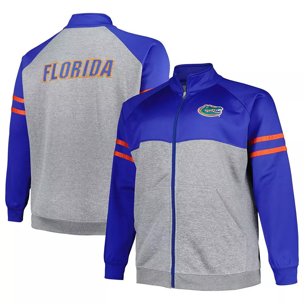 Men's Profile Royal Florida Gators Big & Tall Fleece Full-Zip Jacket, Size: 2XB, Blue Product Image