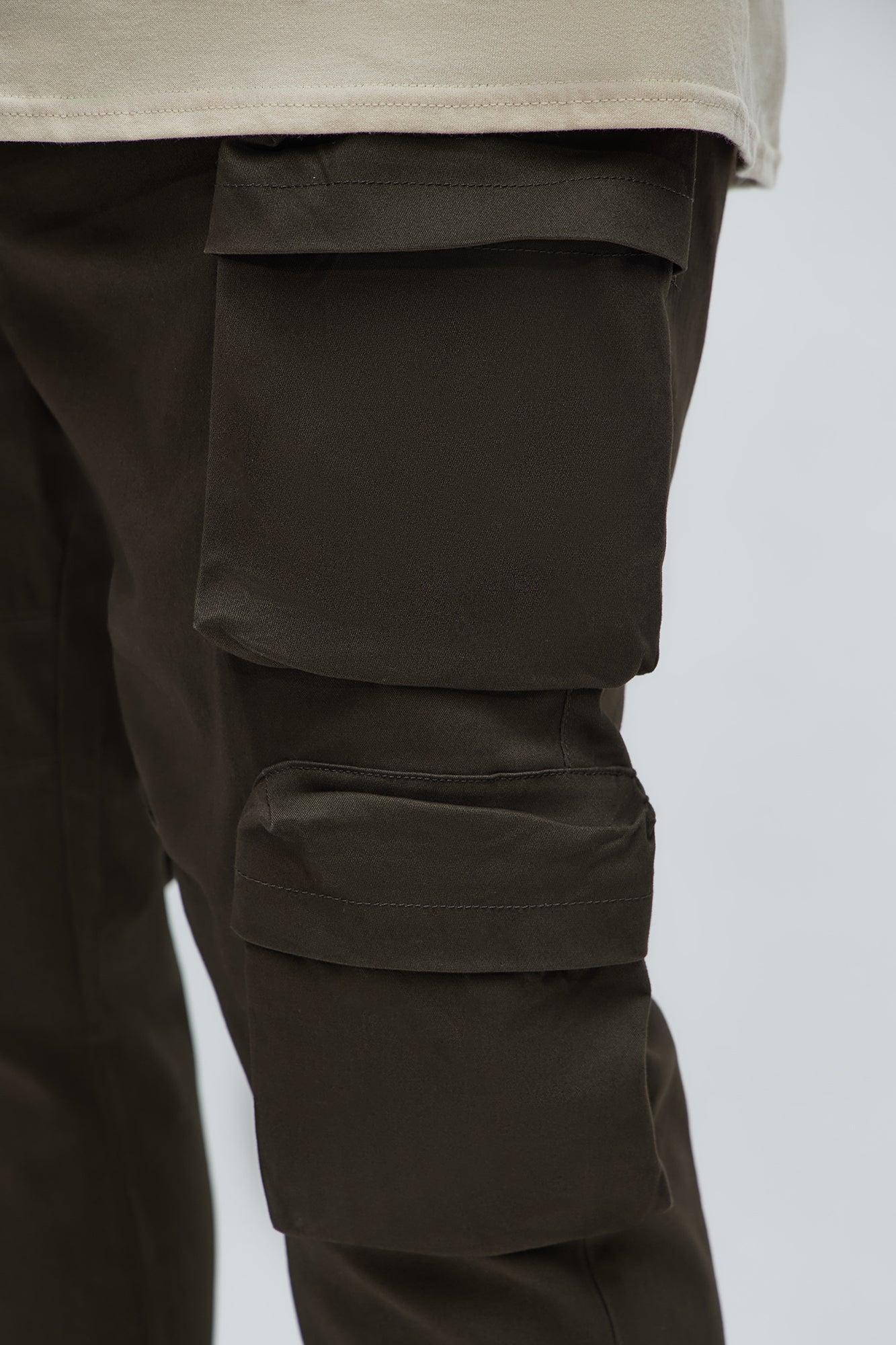 Slim My Kind Of Cargo Pants - Olive Male Product Image