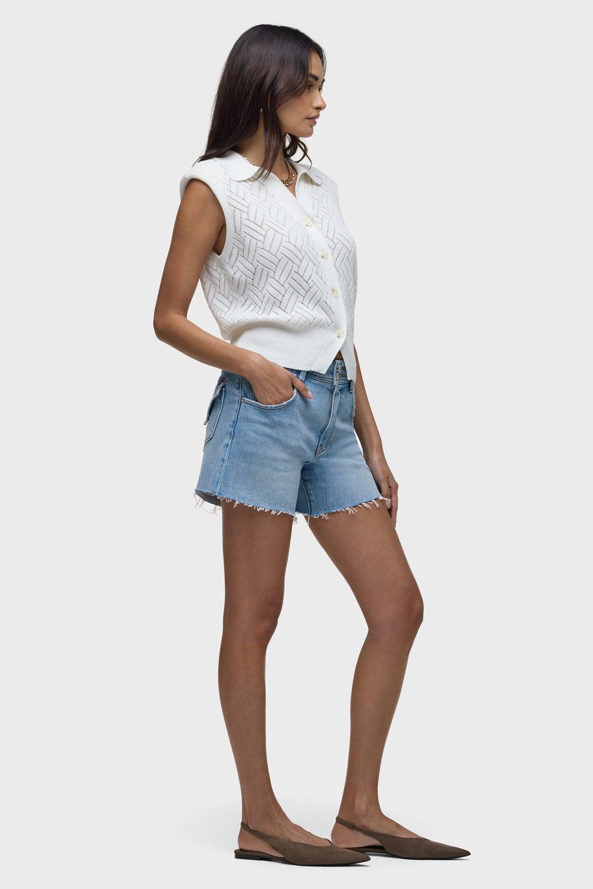 Devon Flap Pocket Boyfriend Short Female Product Image