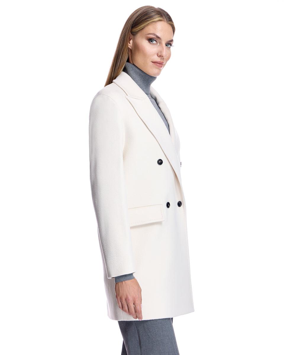 Double Breasted Wool Blend Coat Product Image