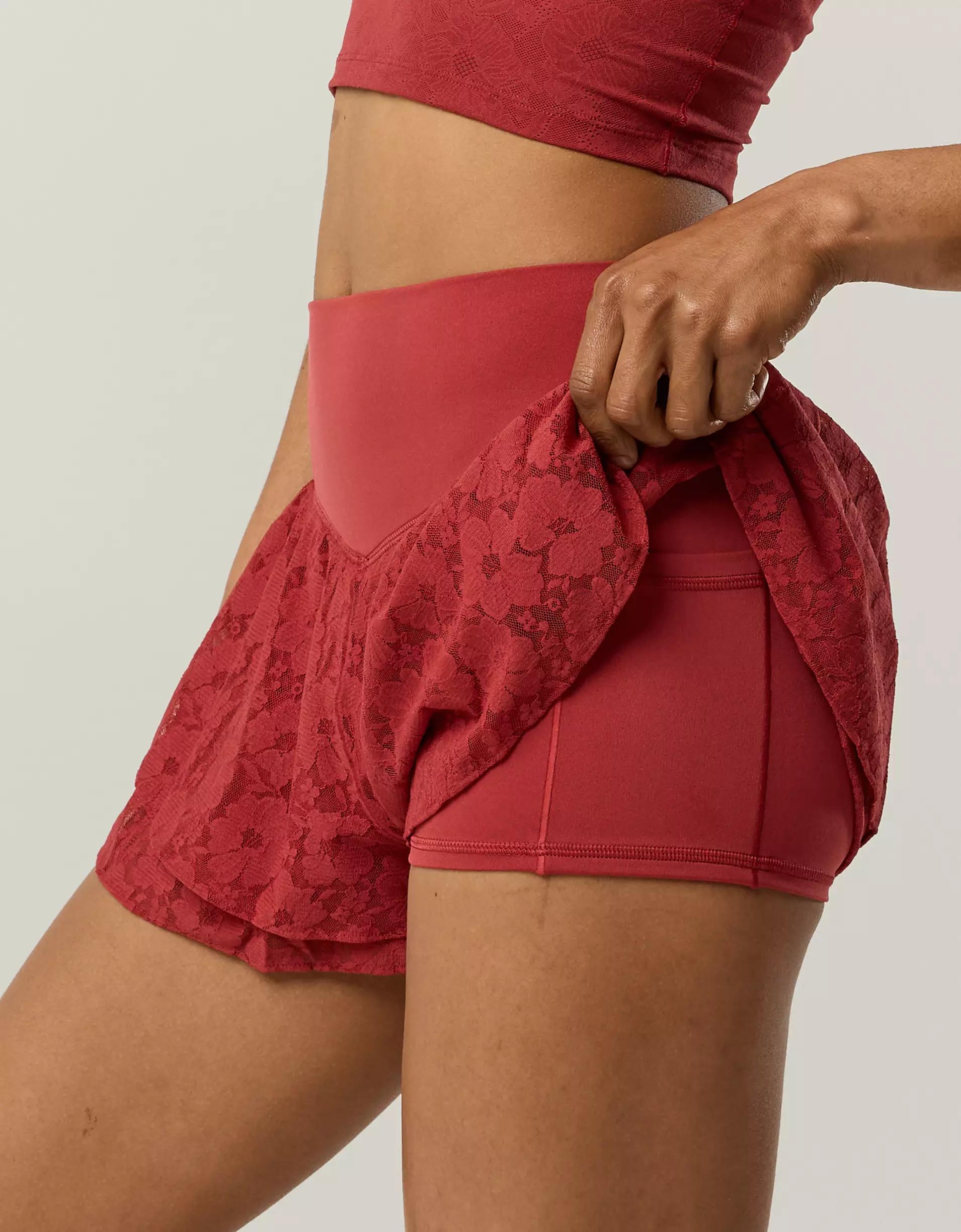 OFFLINE By Aerie Real Me Lace Flowy Short Product Image