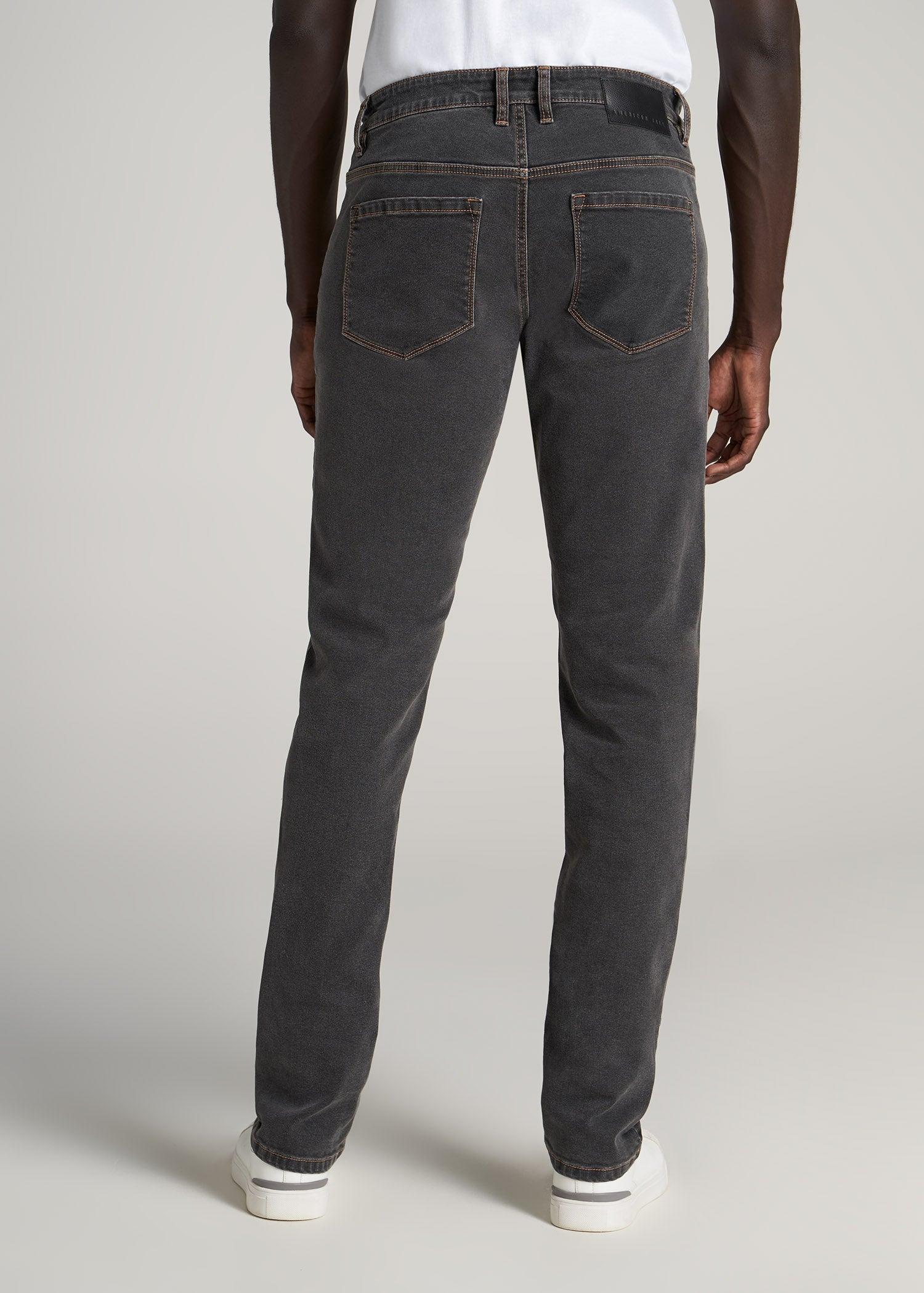 Carman TAPERED Jeans for Tall Men in Dark Grey Denim Male Product Image