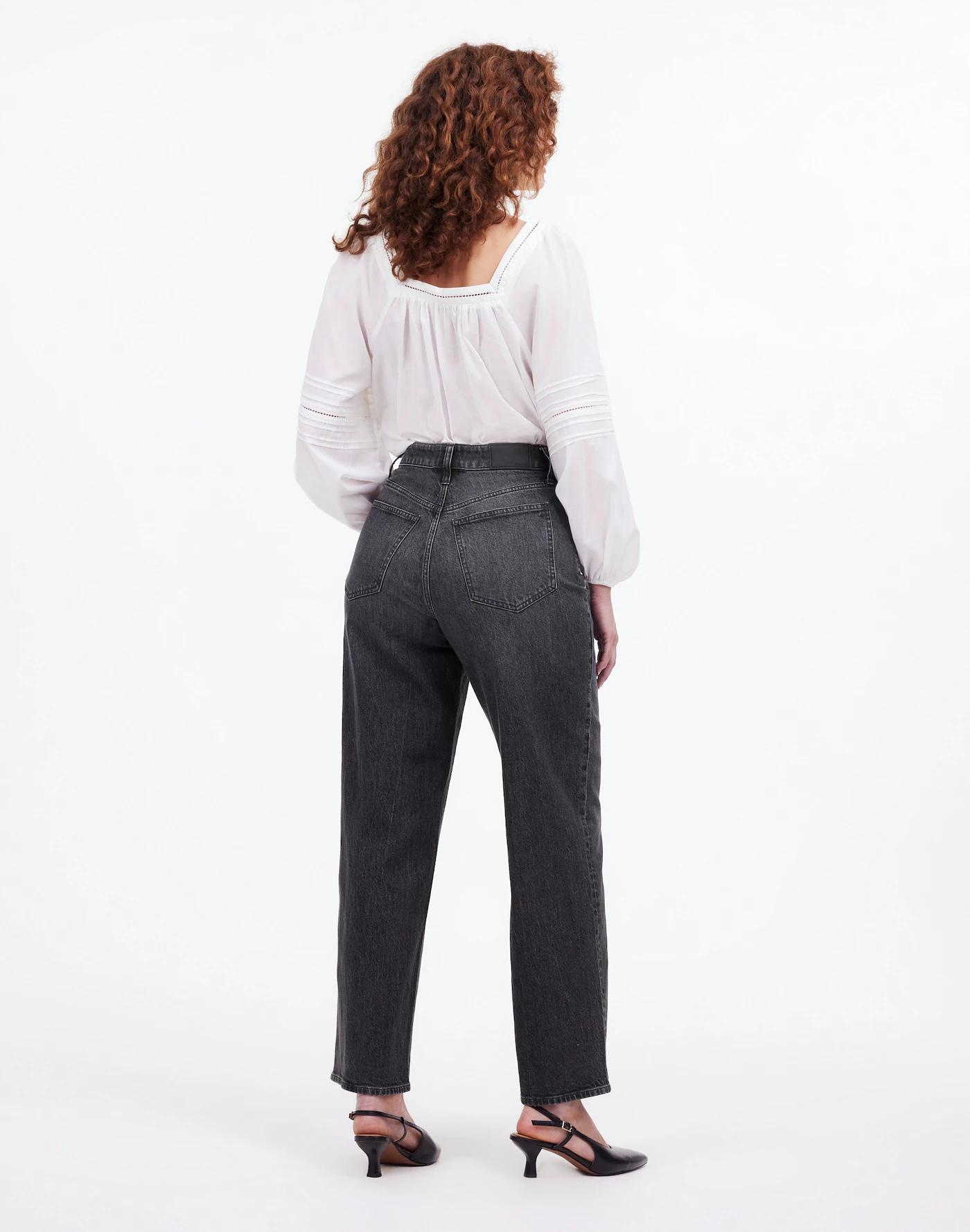 The Petite Curvy Perfect Vintage Wide-Leg Crop Jean Product Image