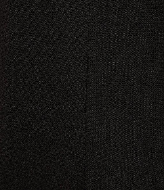 Le Bos Square Neck 3/4 Bell Sleeve Sequin Trim 2-Piece Jacket Dress Product Image