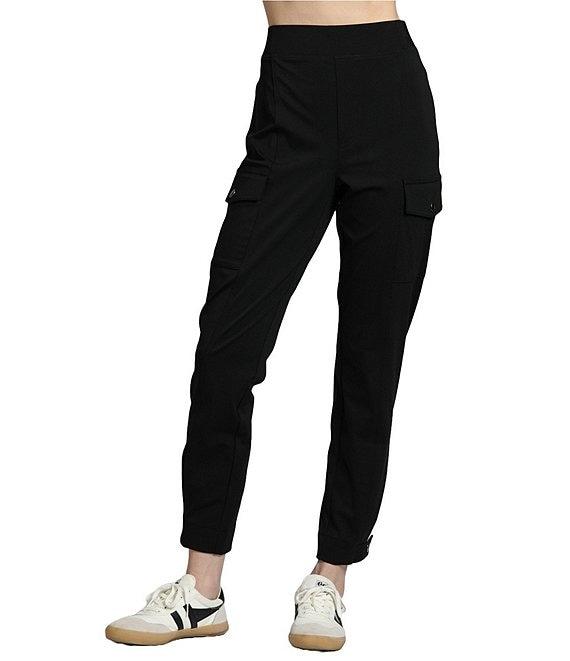 APNY Stretch Ponte Cargo Pull-On Pant Product Image