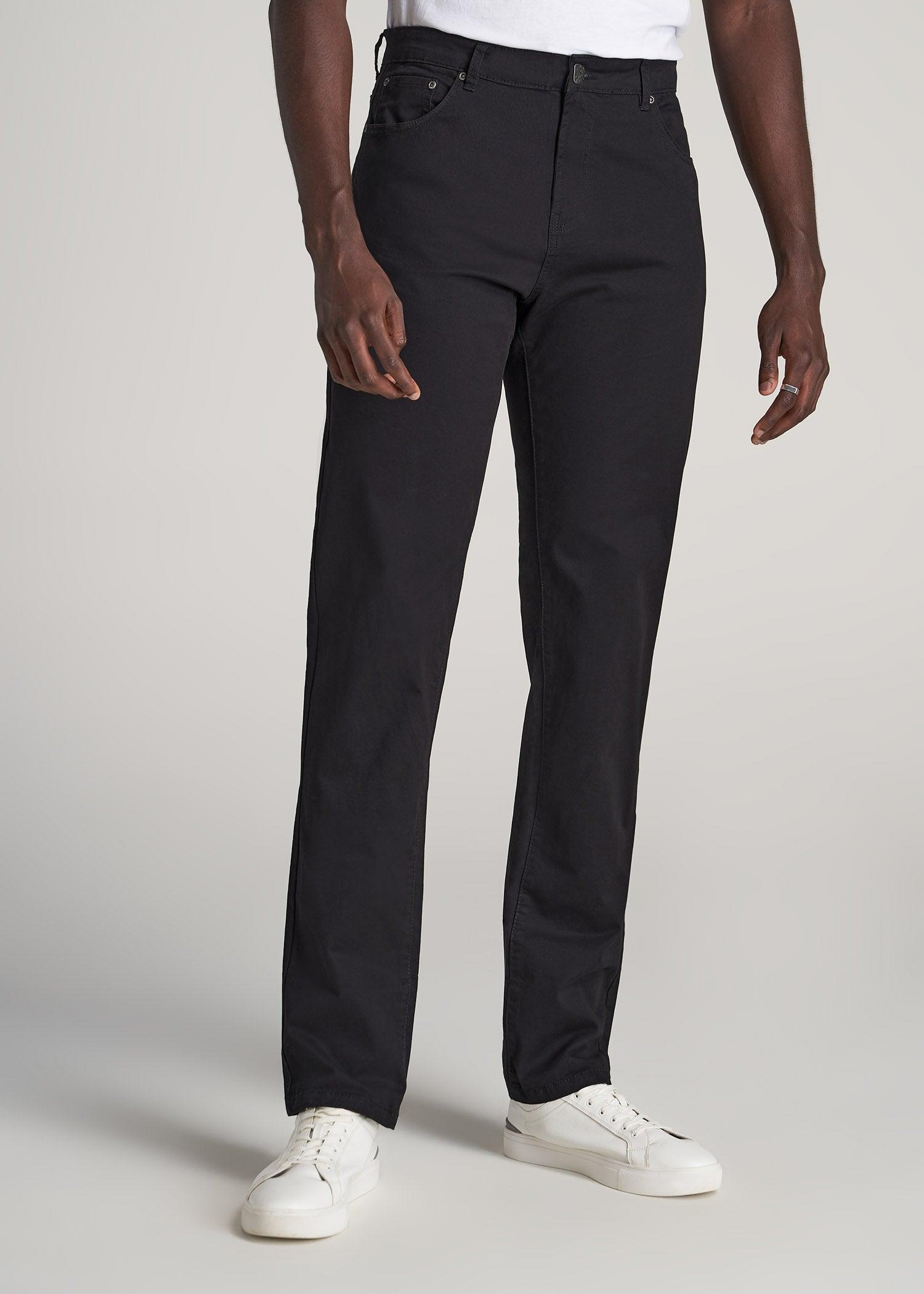 J1 STRAIGHT Leg Five-Pocket Pants for Tall Men in Iron Grey Male Product Image