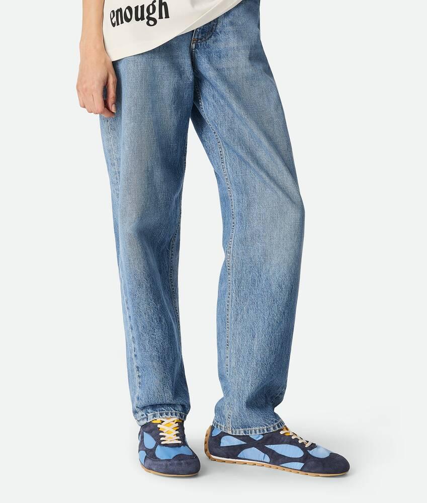 Women's Orbit Flash Sneaker in Abyss/ice/egg yolk Product Image