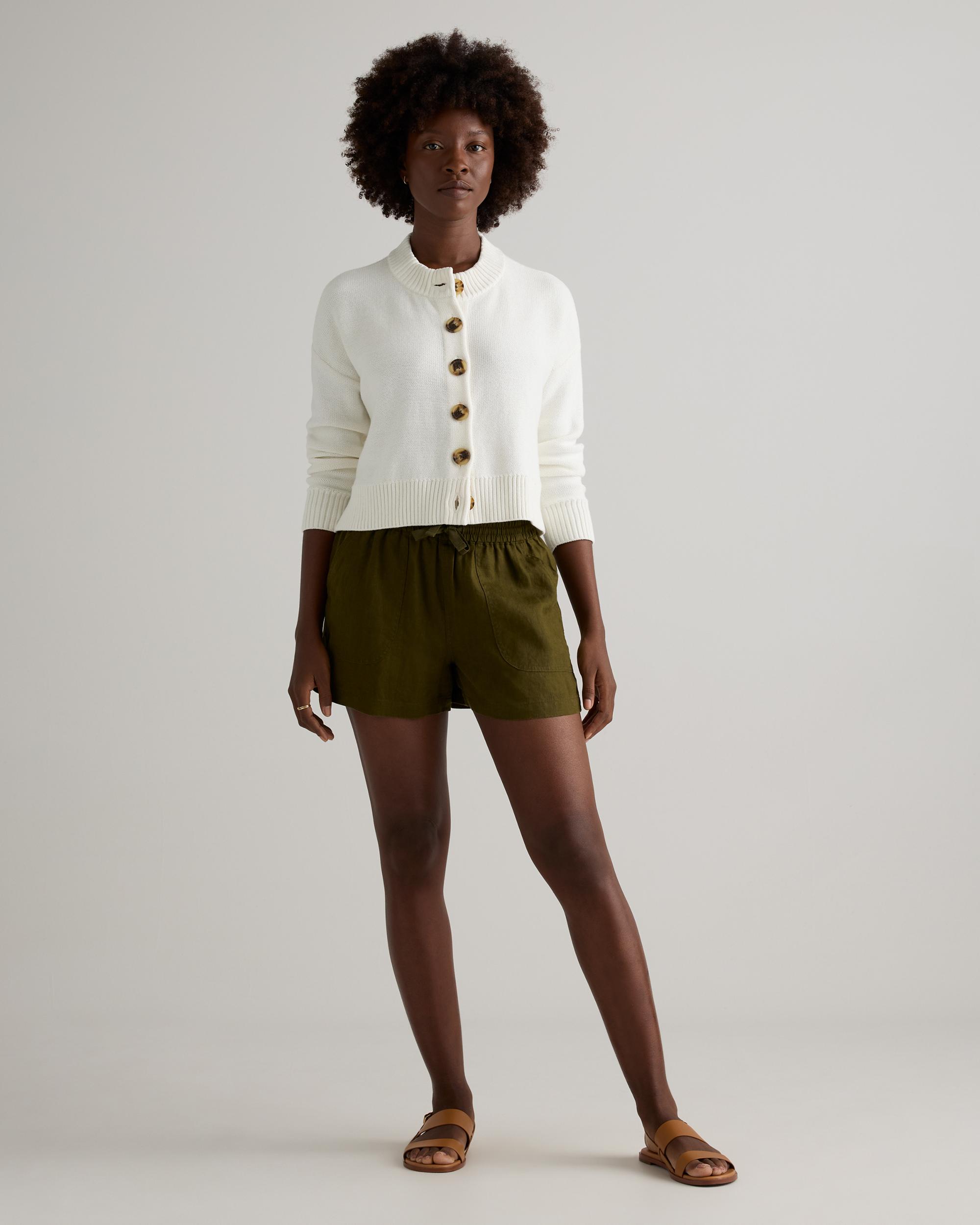 Quince | Women's 100% European Linen Shorts Product Image