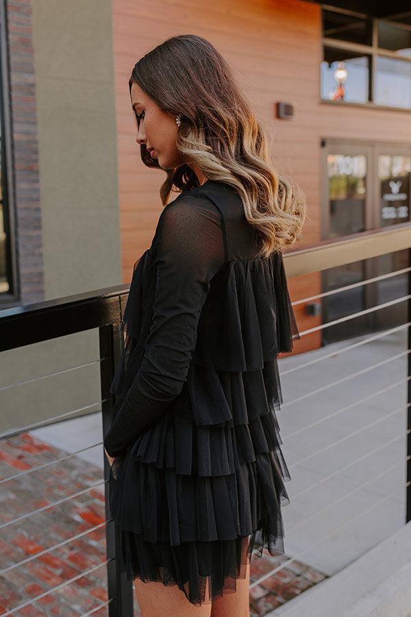 Martinis For Two Tiered Romper Product Image