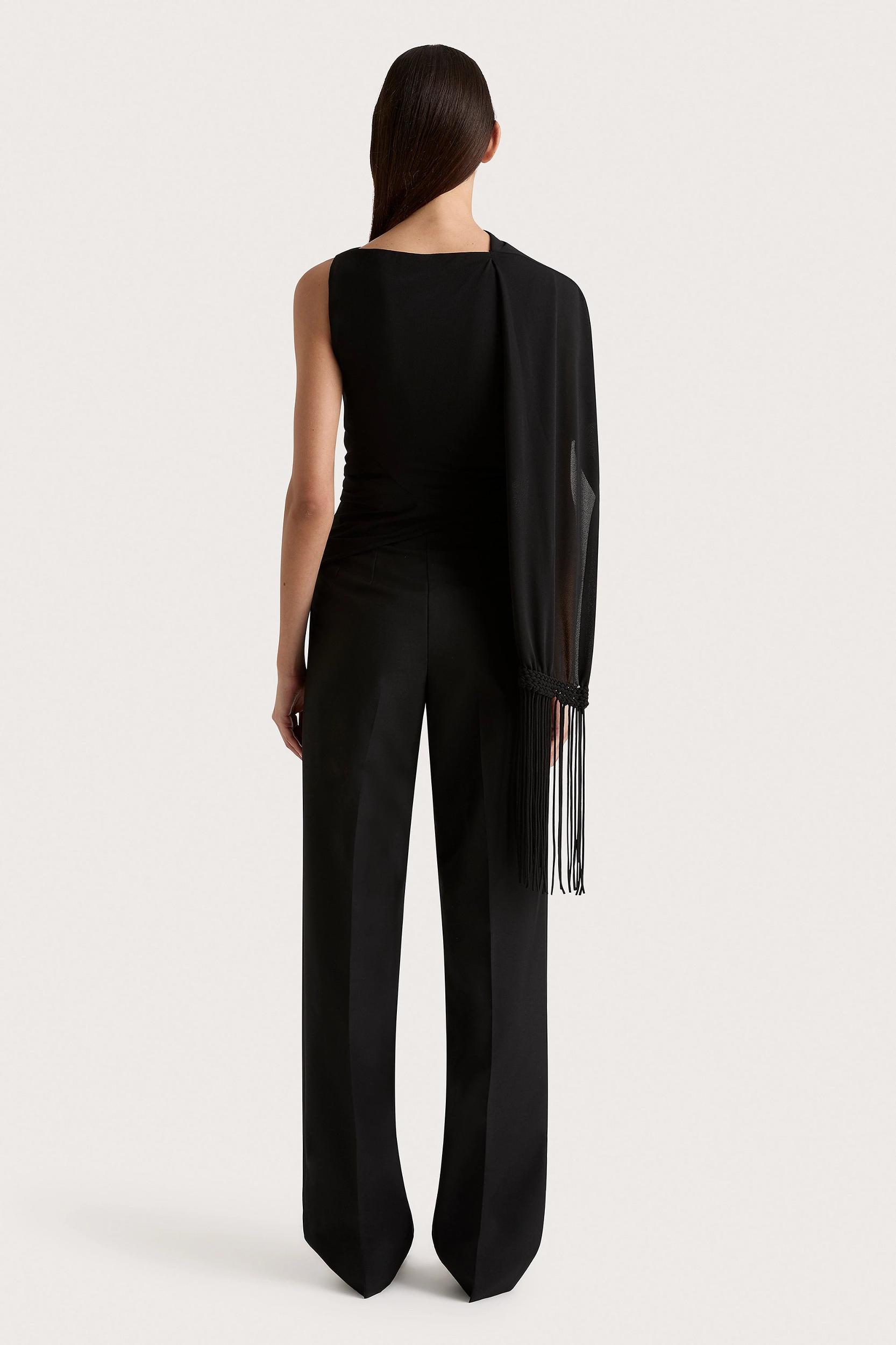 Lena High Waisted Pant Black - Final Sale Product Image