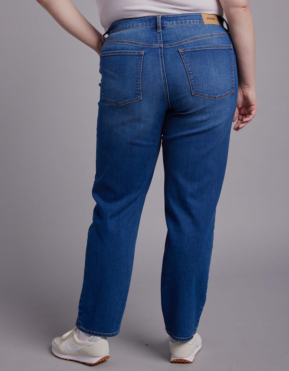 RSQ Womens Vintage Mom Jeans - Dark Wash Product Image
