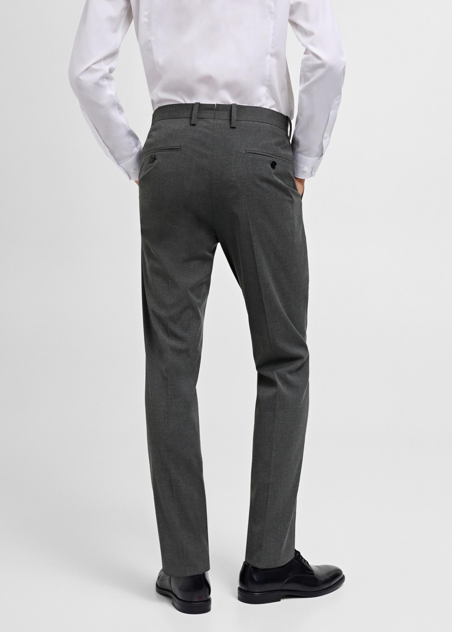 Monaco slim-fit suit pants - Men | MANGO USA Product Image