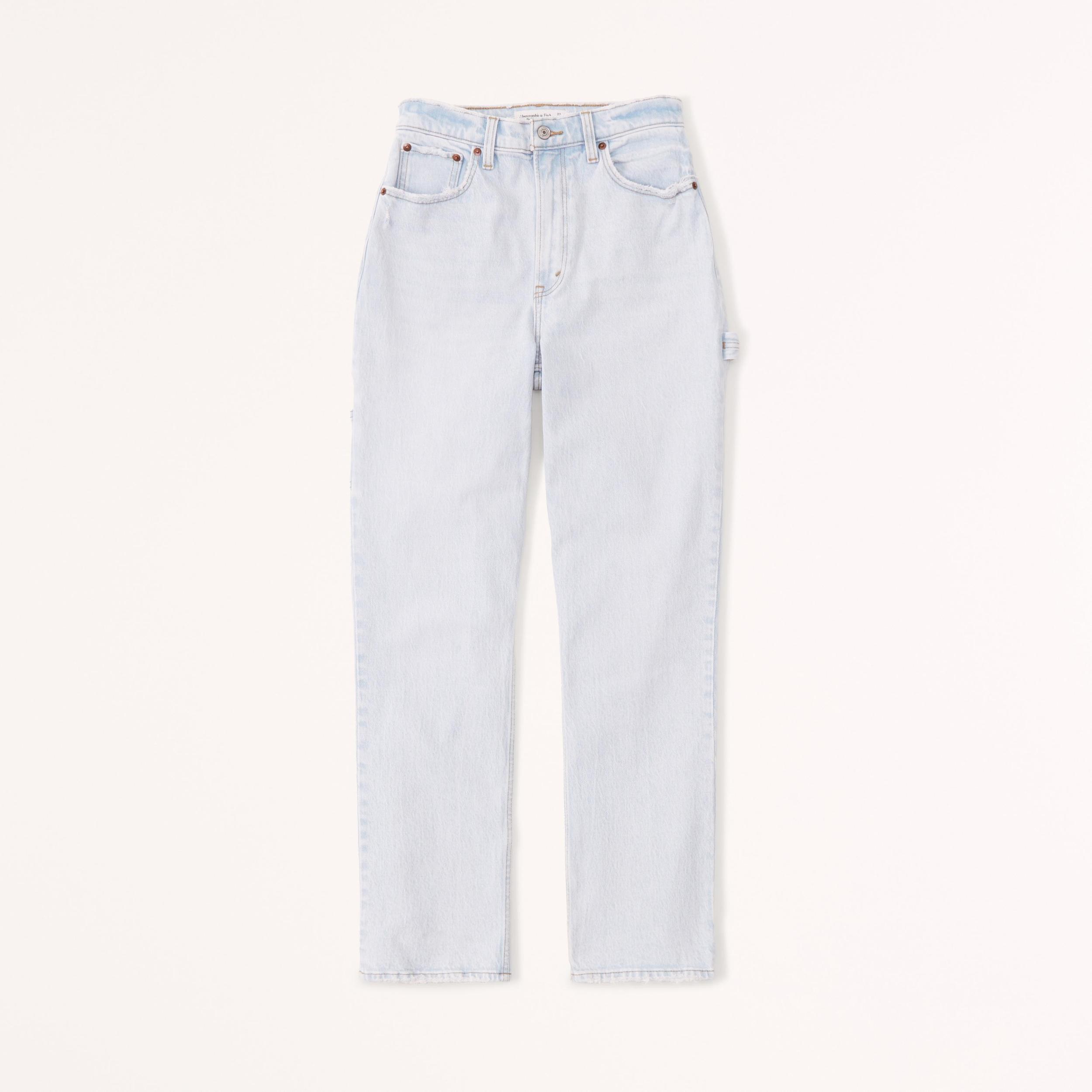 Curve Love Ultra High Rise 90s Straight Carpenter Jean Product Image