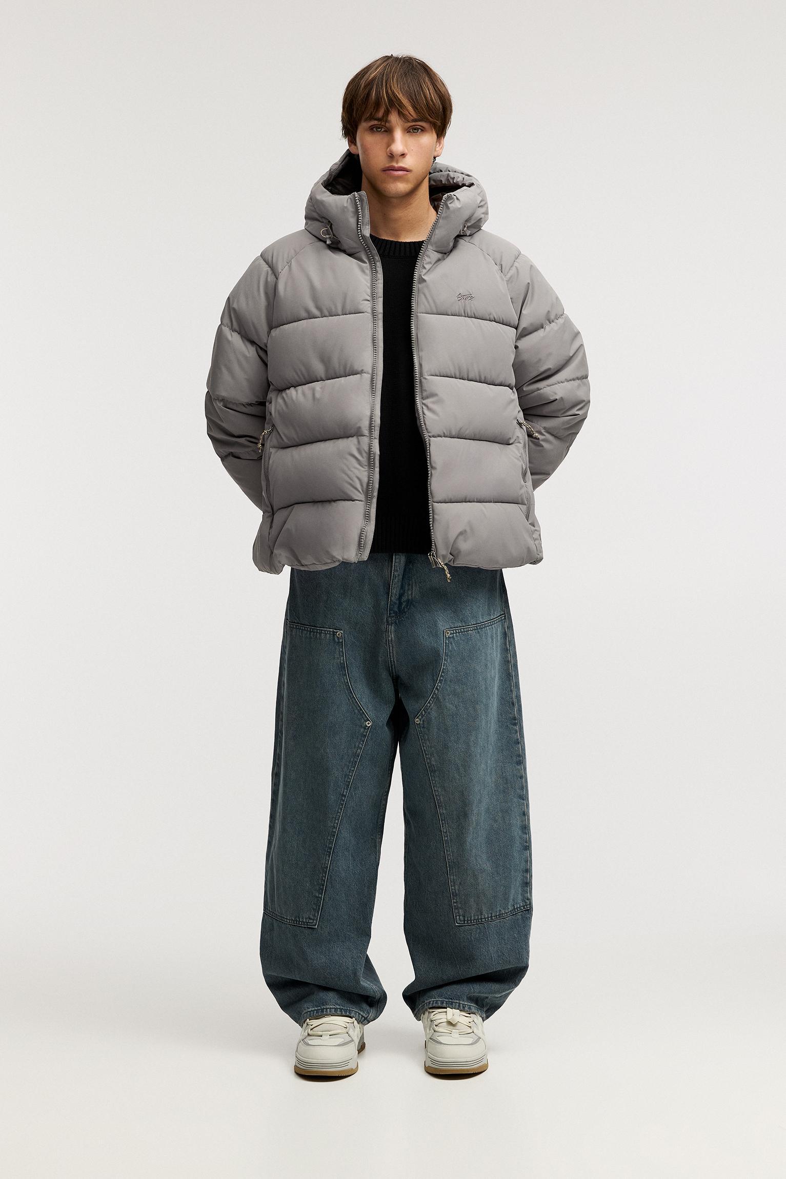 STWD puffer jacket with hood Product Image