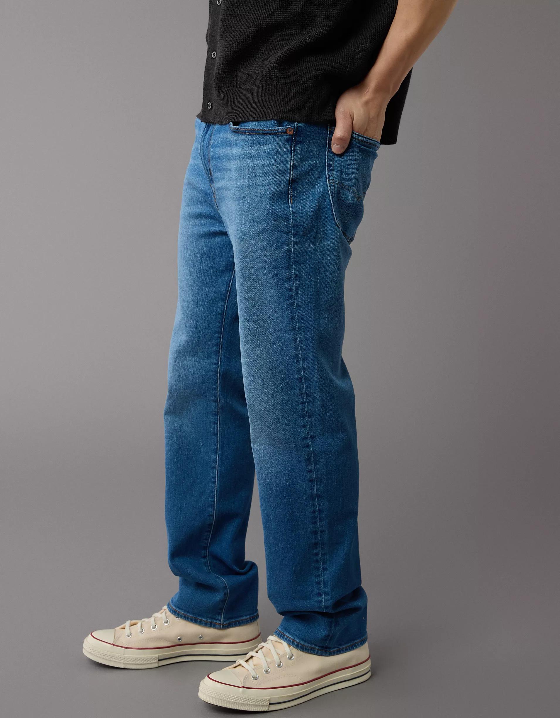 AE AirFlex+ Relaxed Straight Jean Product Image