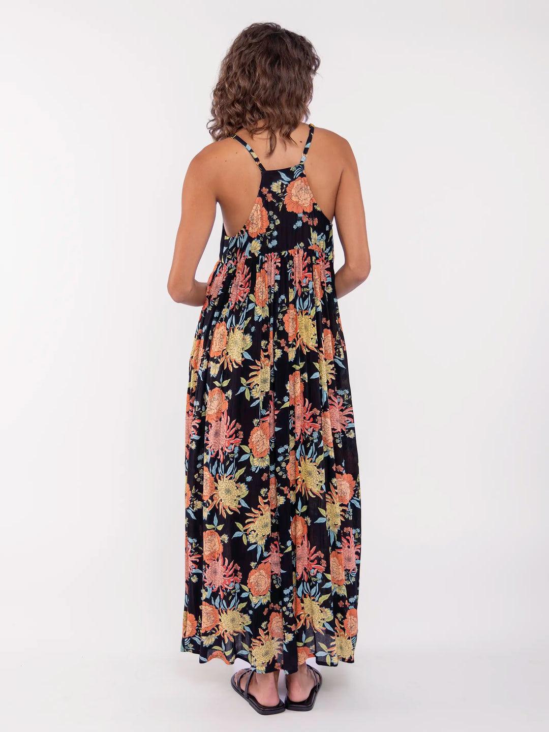 Reyna Deep V-Neck Maxi Dress Product Image