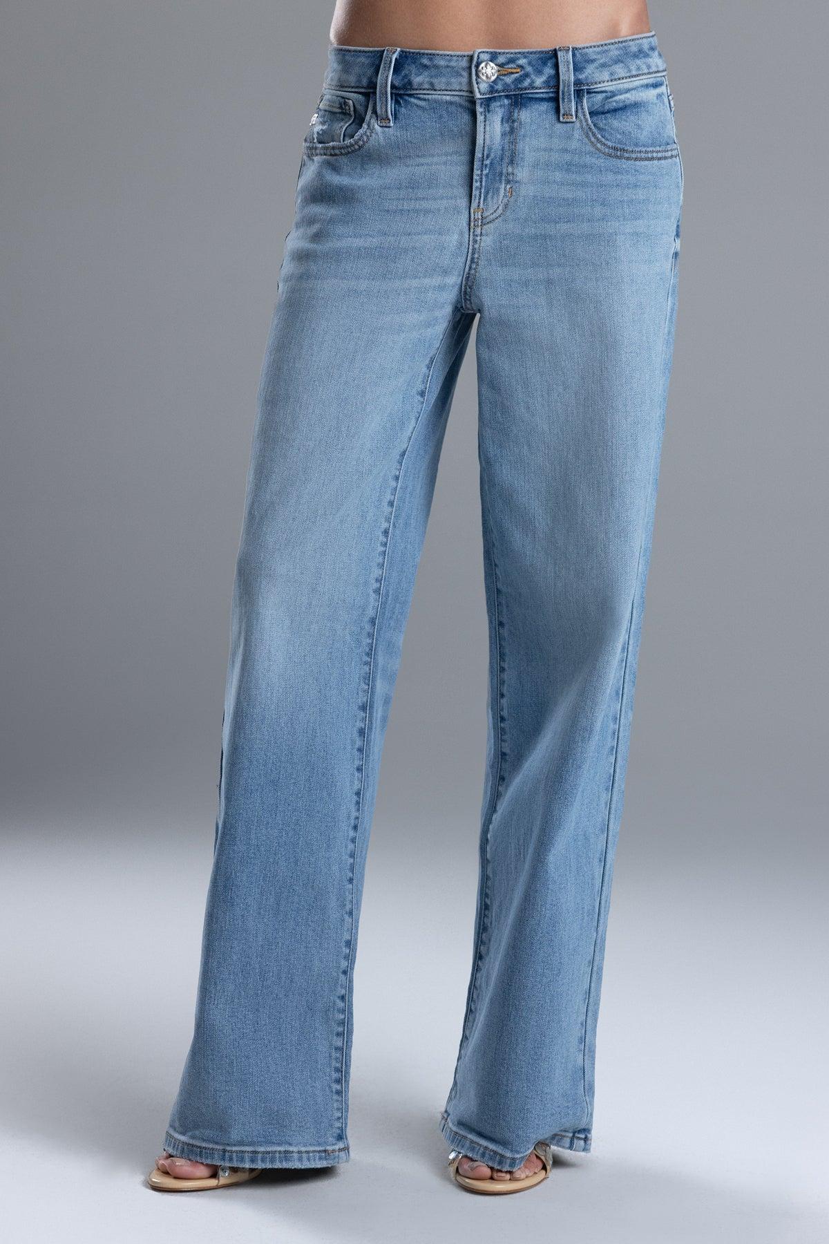 Tropez Baggy Wide Leg Jeans Product Image