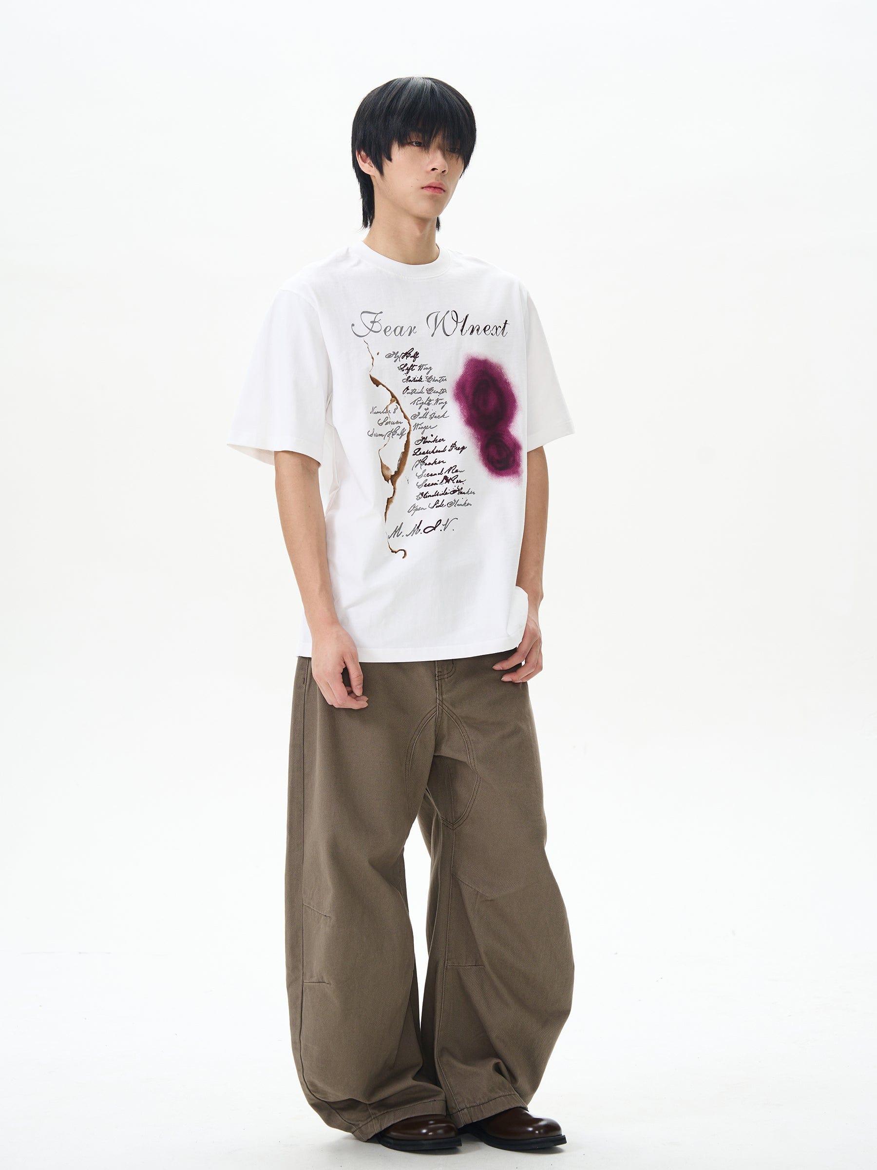 RT No. 12423 SCIMITAR BAGGY DENIM PANTS Product Image