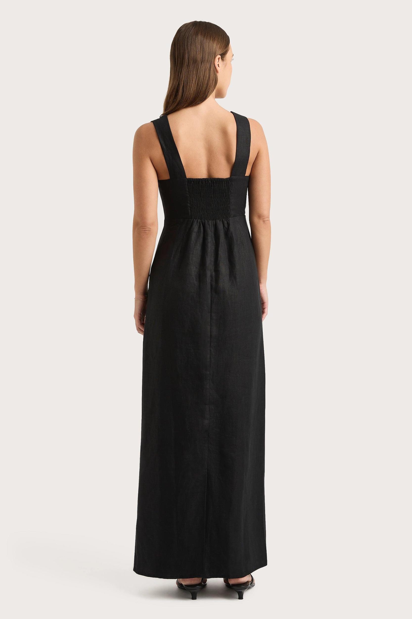 Lais Midi Dress Black - Final Sale Product Image