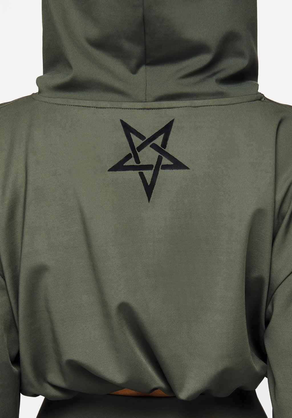 Venin Snake Athleisure Crop Hoody Product Image