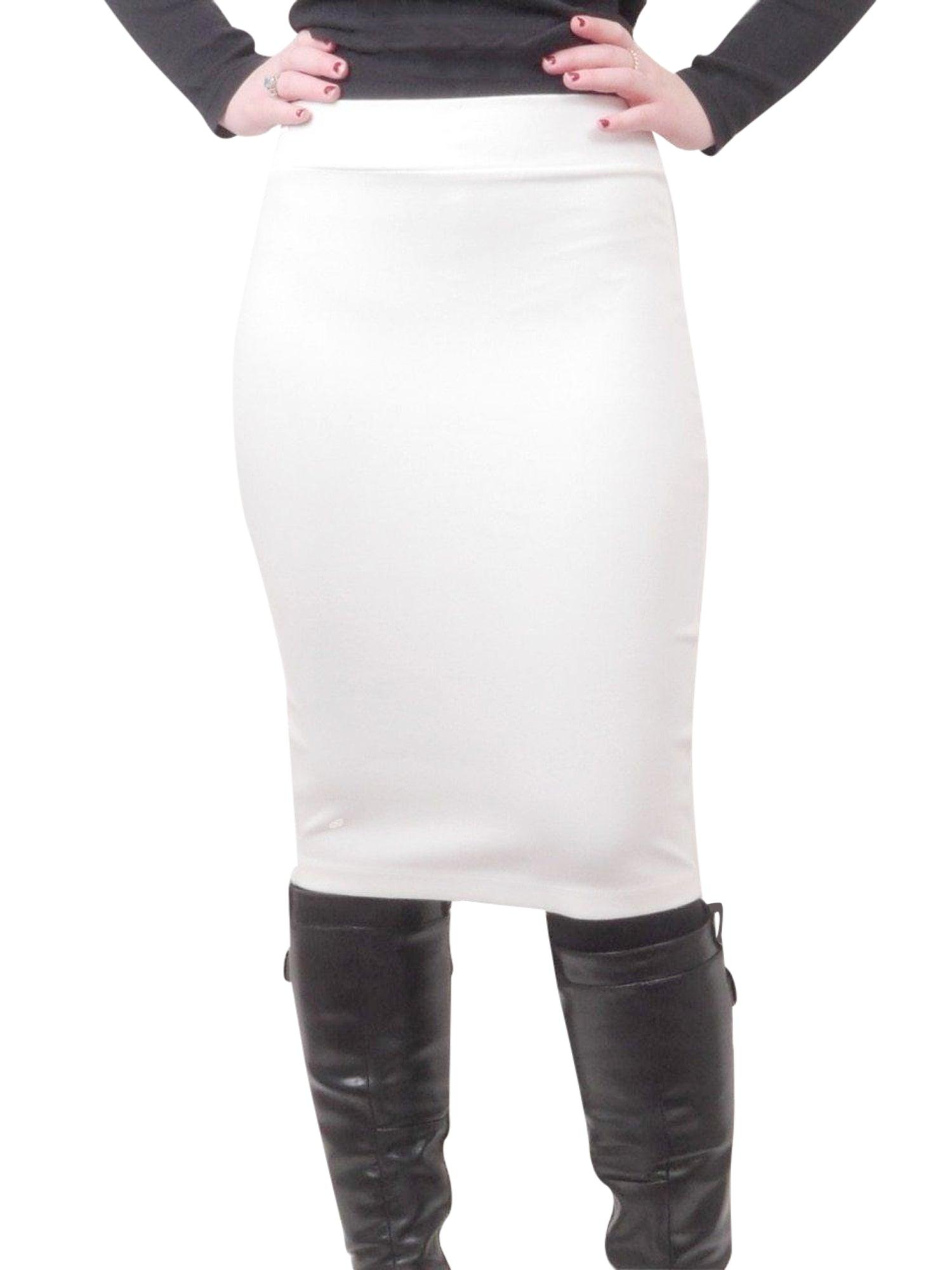 Chi Chi Pencil Ponte Skirt Product Image
