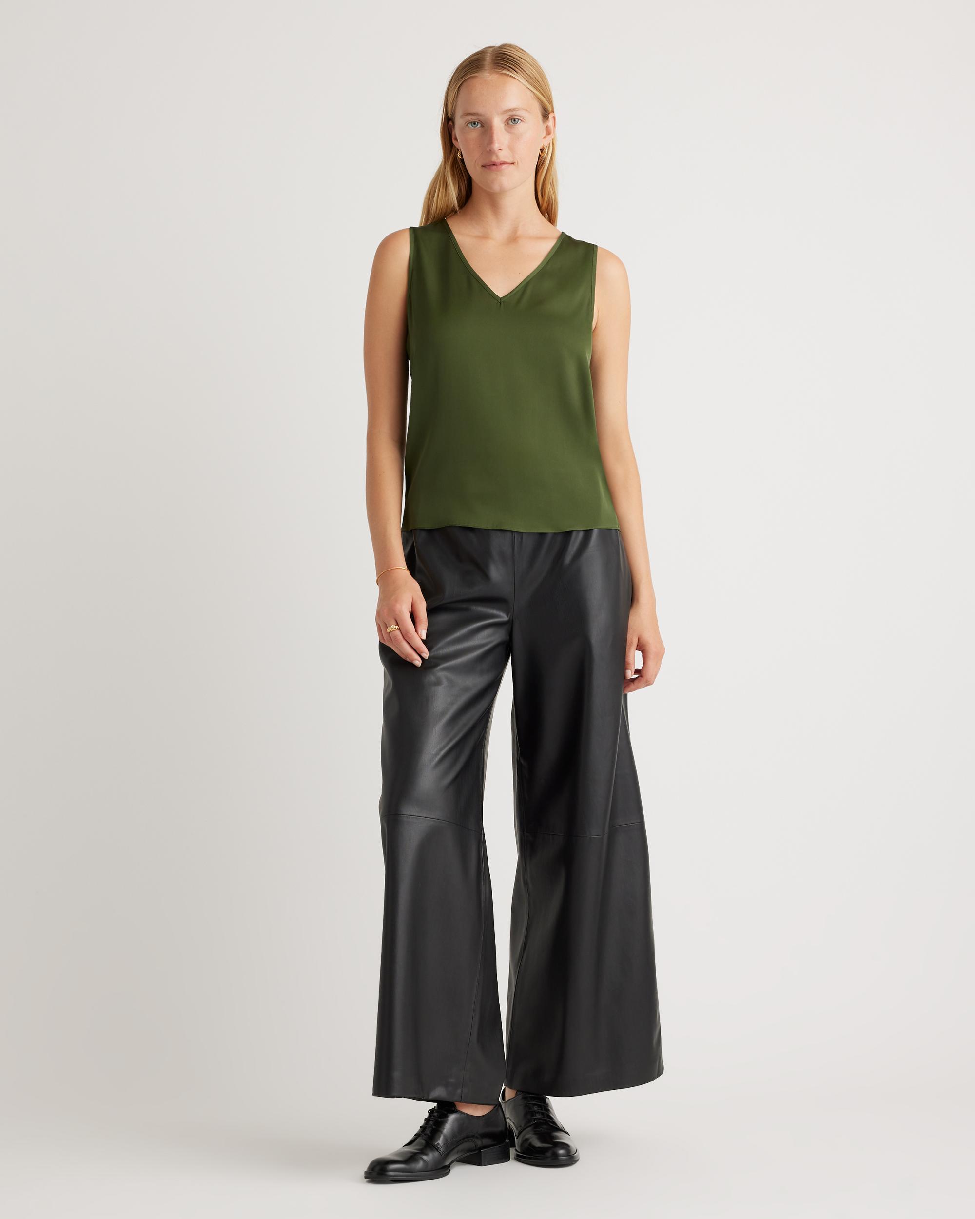 Quince | Women's Washable Stretch Silk Tank Top Product Image