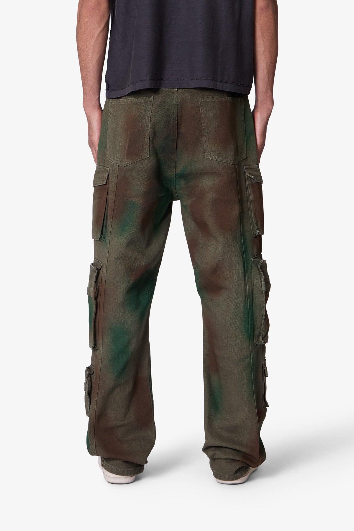 Ultra Baggy NR10 Cargo Pants - Green Product Image