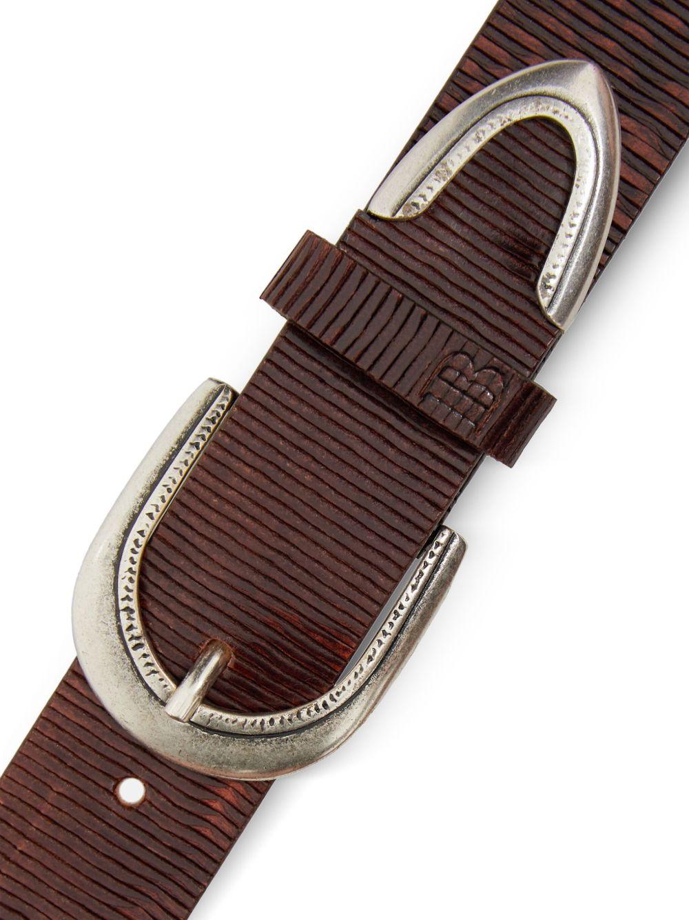 carved leather belt Product Image