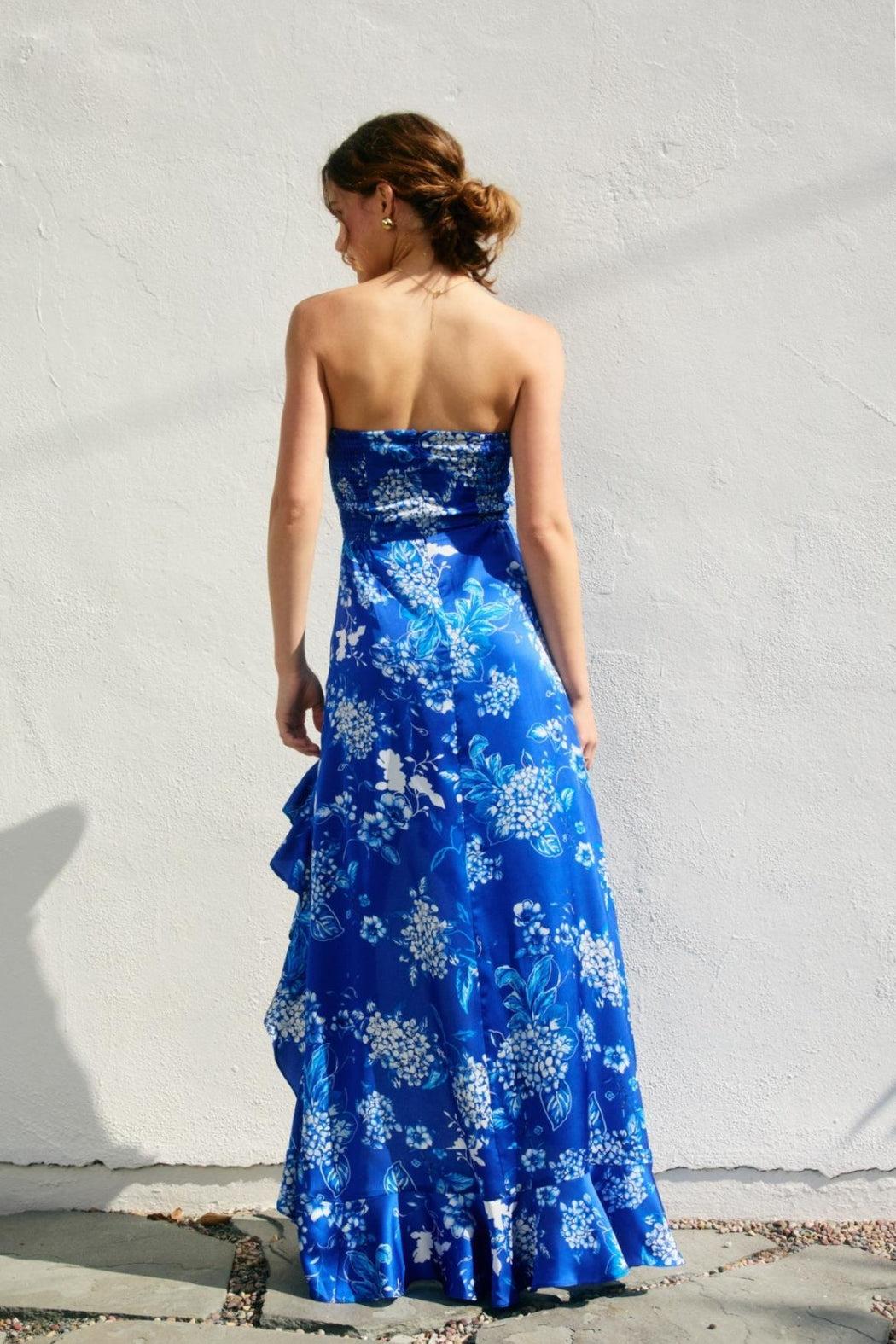 Floral Asymmetrical Dress Product Image