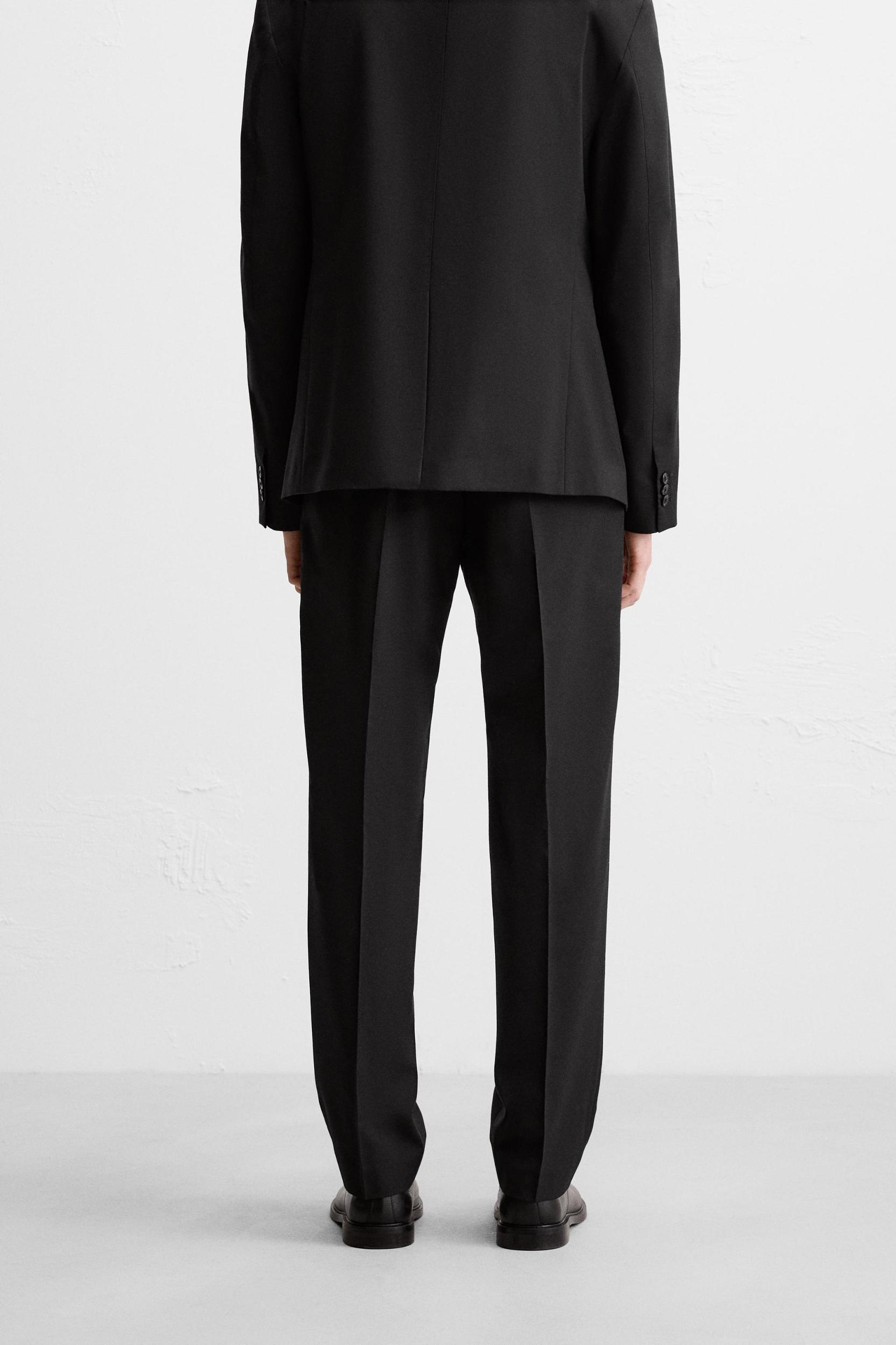 100% WOOL SUIT PANTS Product Image
