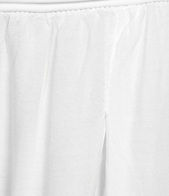 M Made in Italy Pull-On Pleated Ankle Coordinating Wide Leg Pants Product Image