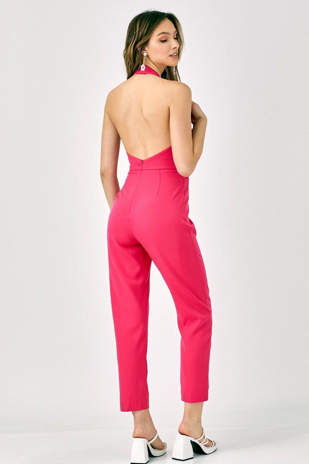 Halter Jumpsuit Product Image
