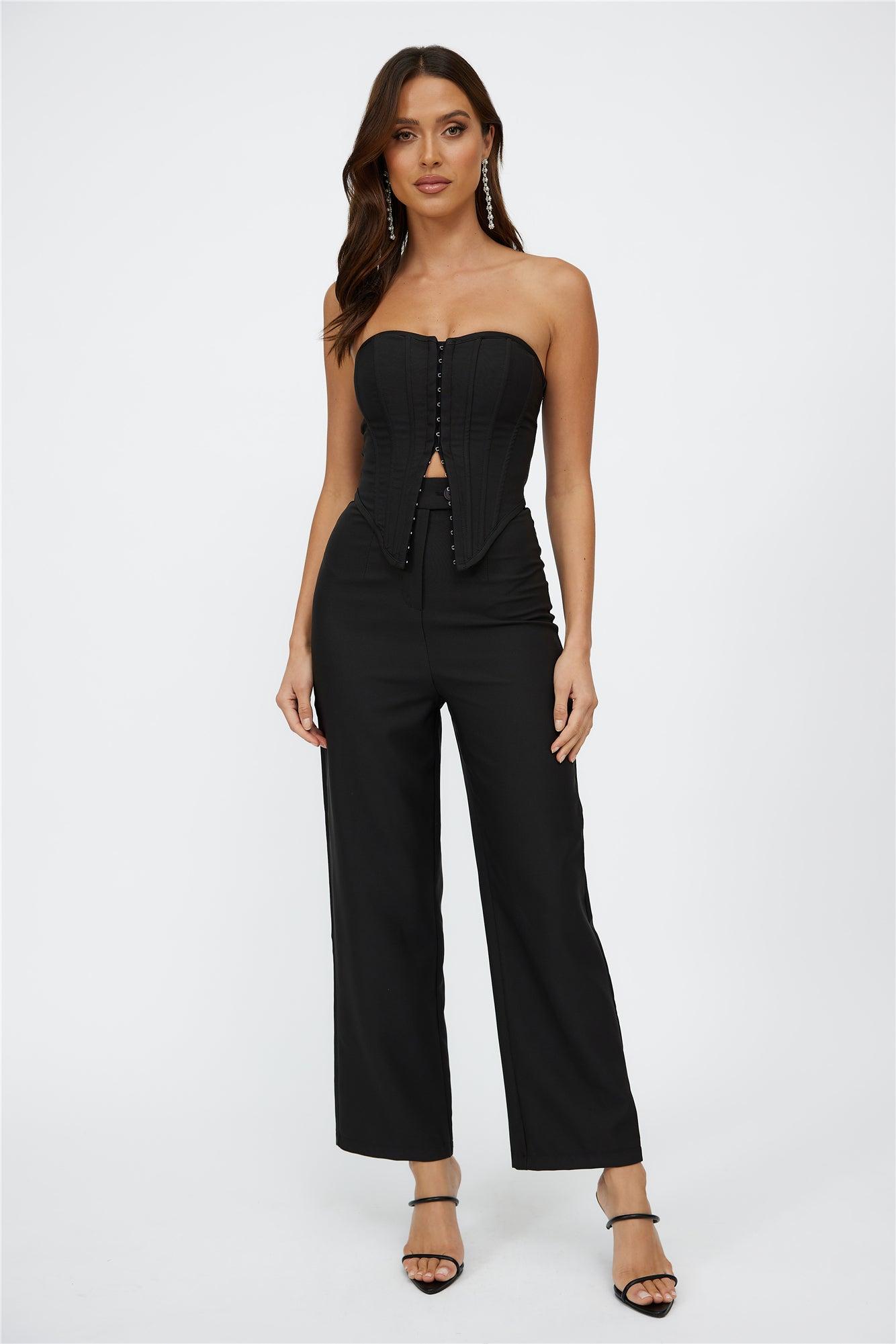 Craving Us Pants Black Product Image