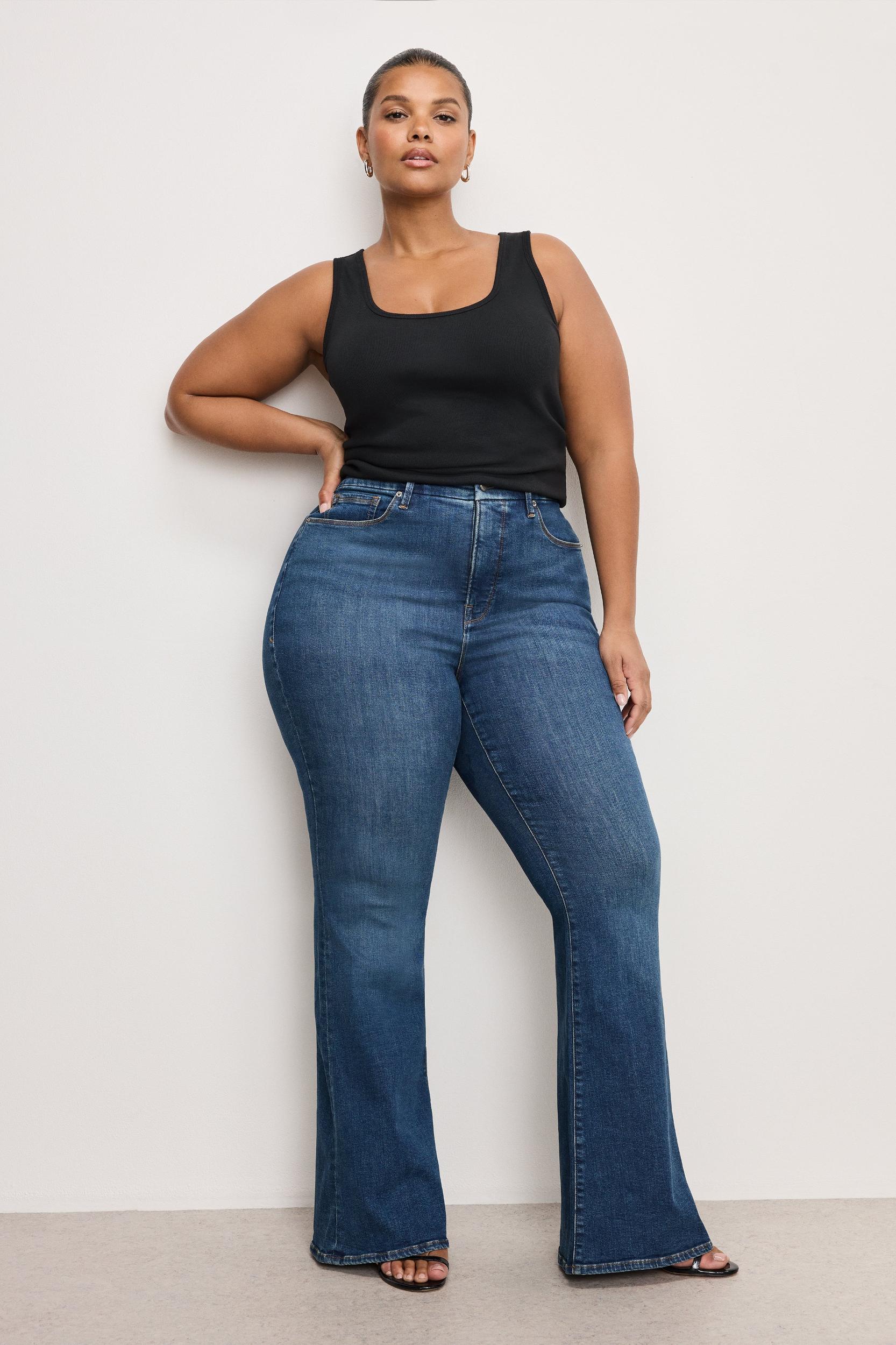 GOOD LEGS FLARE JEANS | BLUE004 Product Image